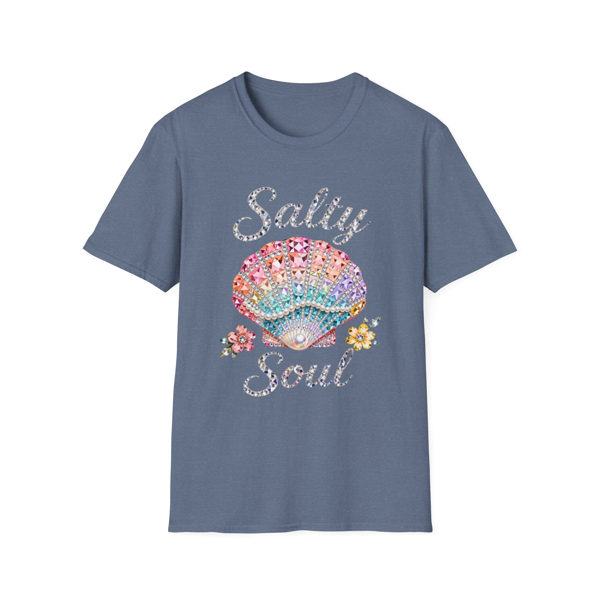 Salty Soul Jewel Tee - Gildan