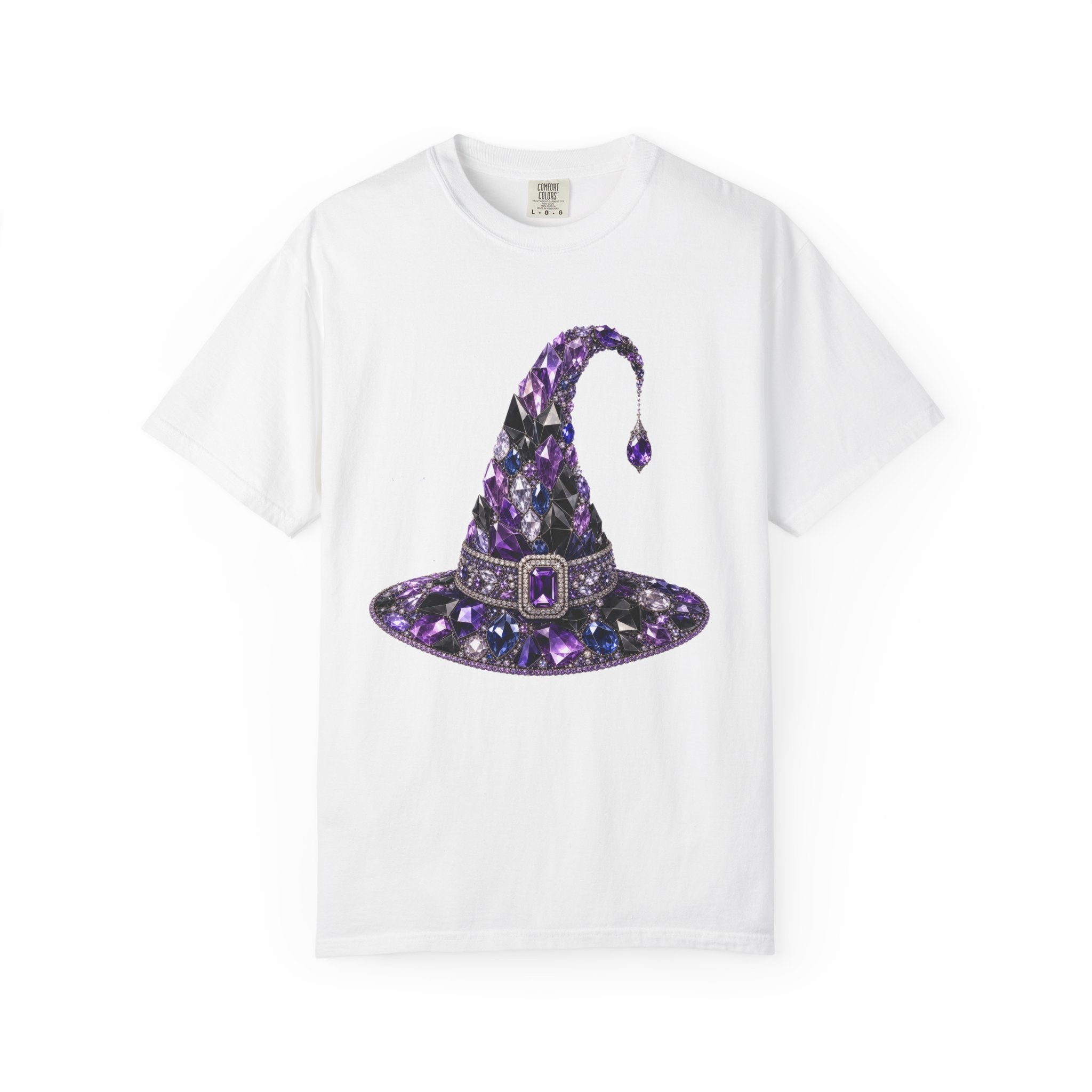 Jeweled Witches Hat Tee - Comfort Colors