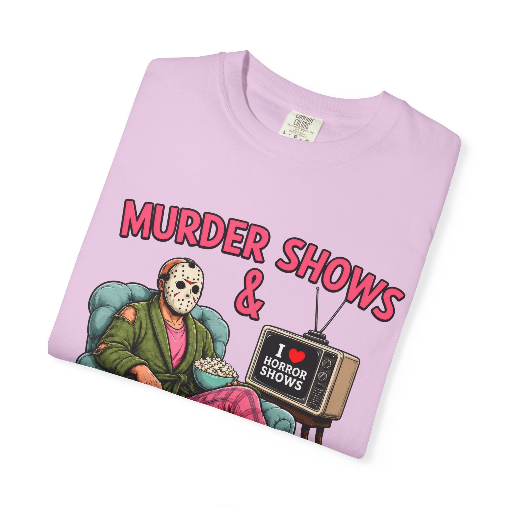 Murder Shows and Comfy Clothes T-shirt - Comfort colors