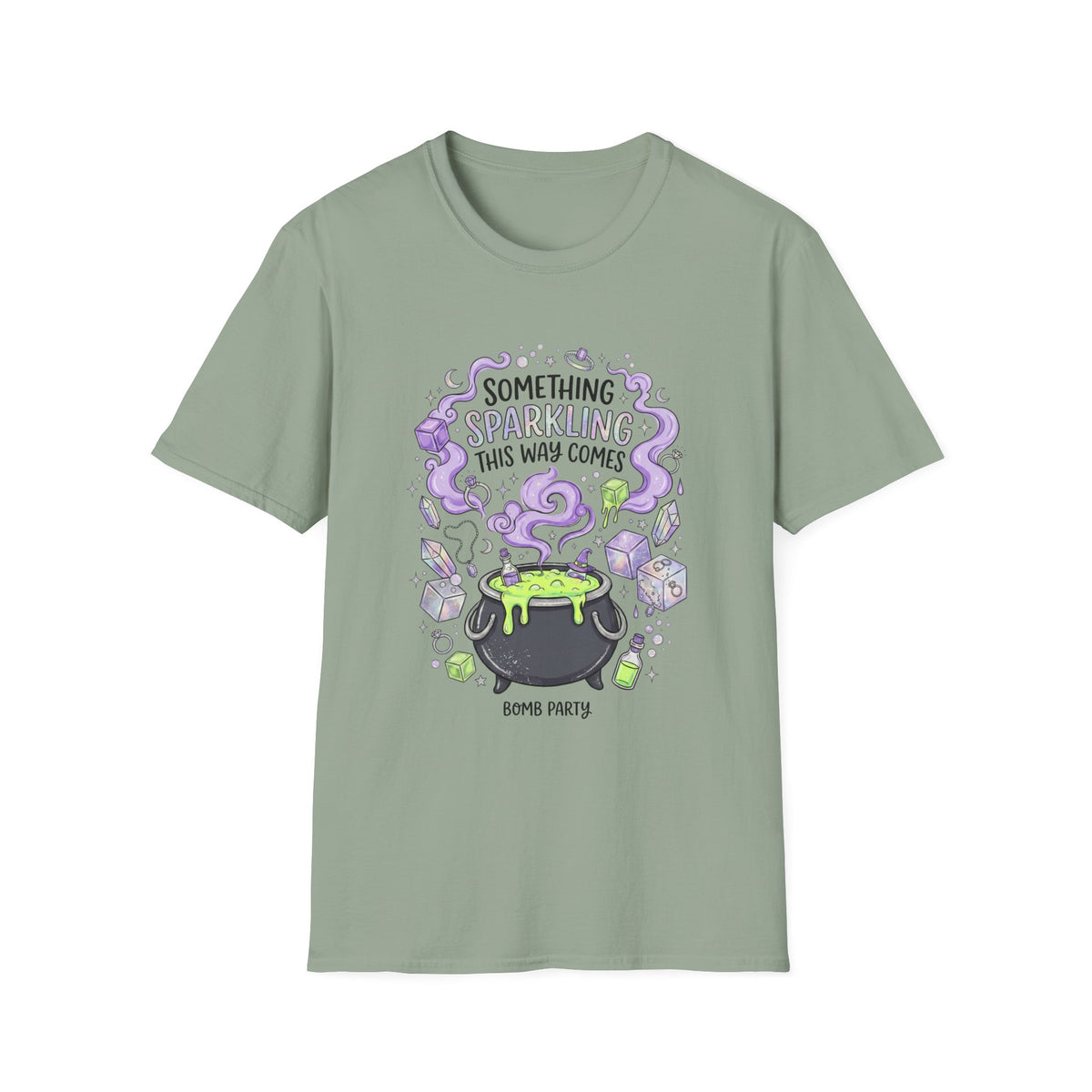 The Spooky Cauldron Tee - Gildan