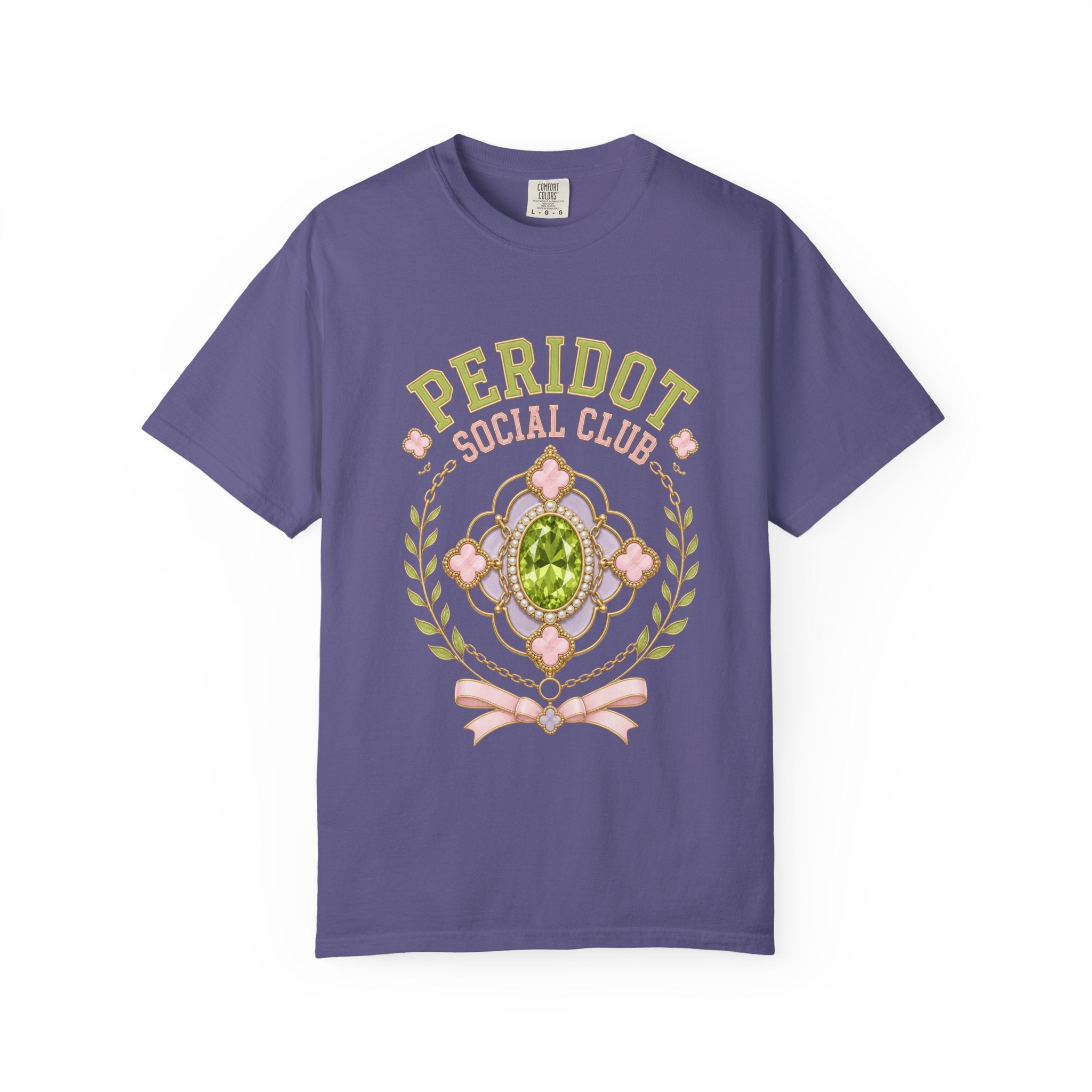 Peridot Social Club Tee - Comfort Colors