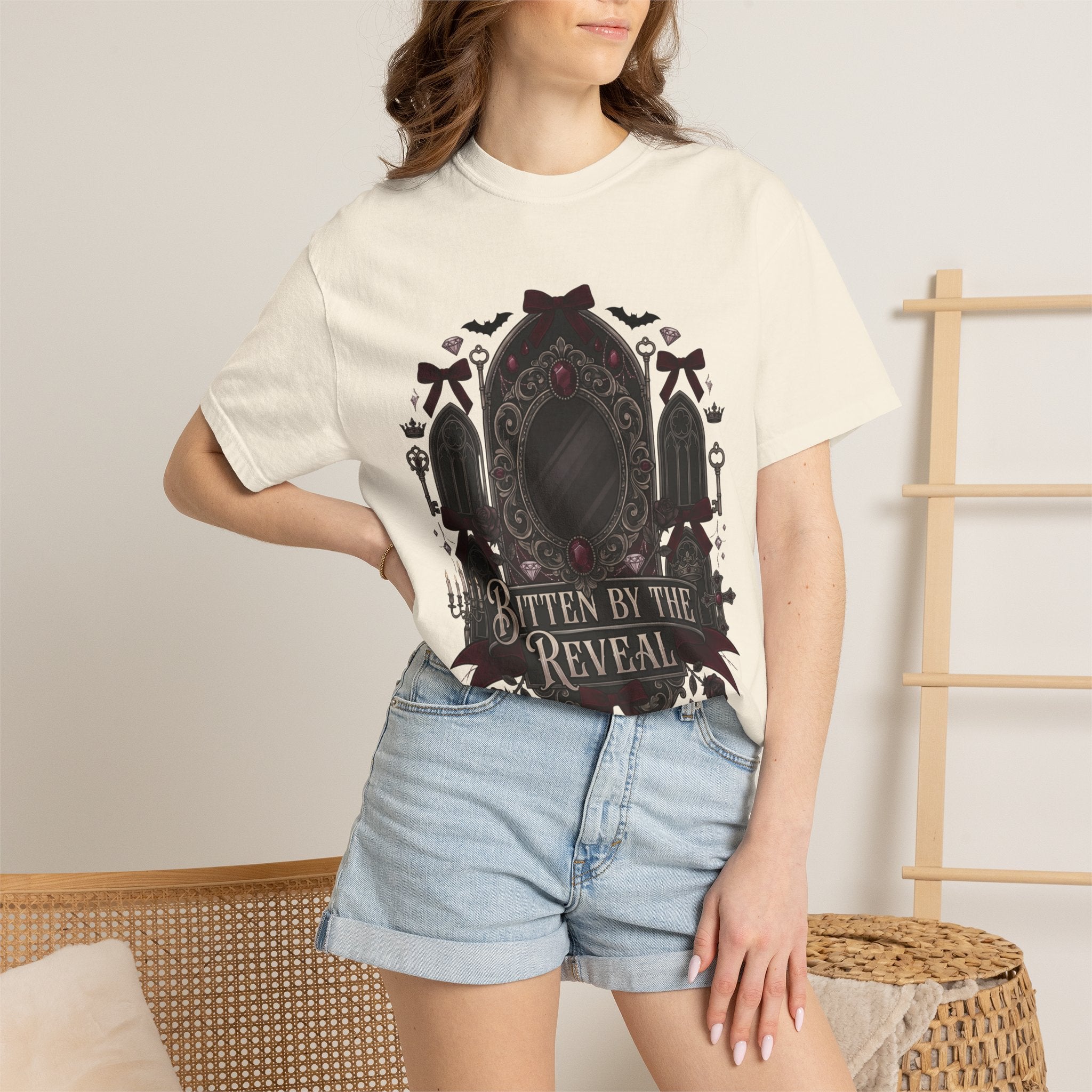 Bitten By The Reveal Tee - Comfort Colors