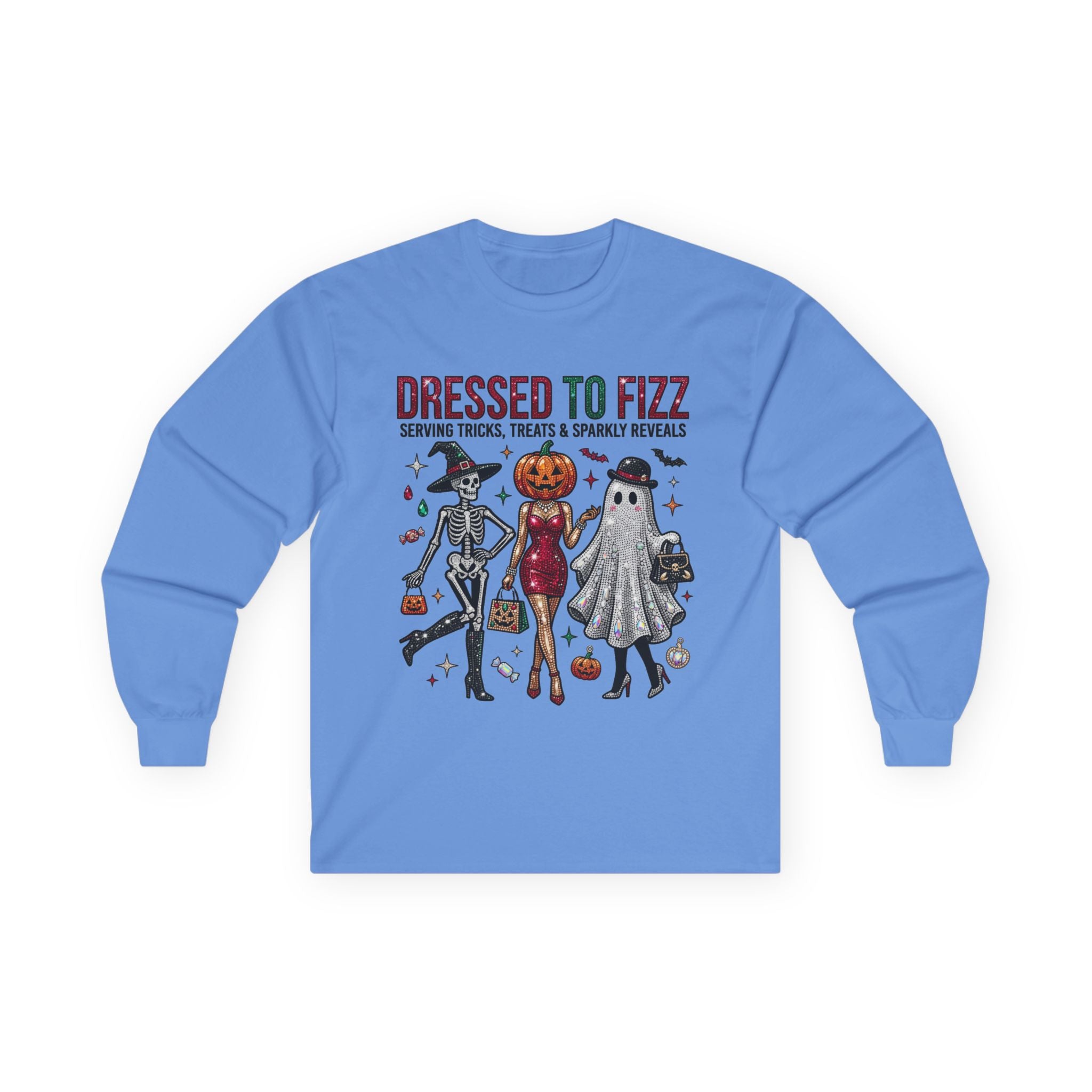 Dressed To Fizz Long Sleeve Tee - Gildan