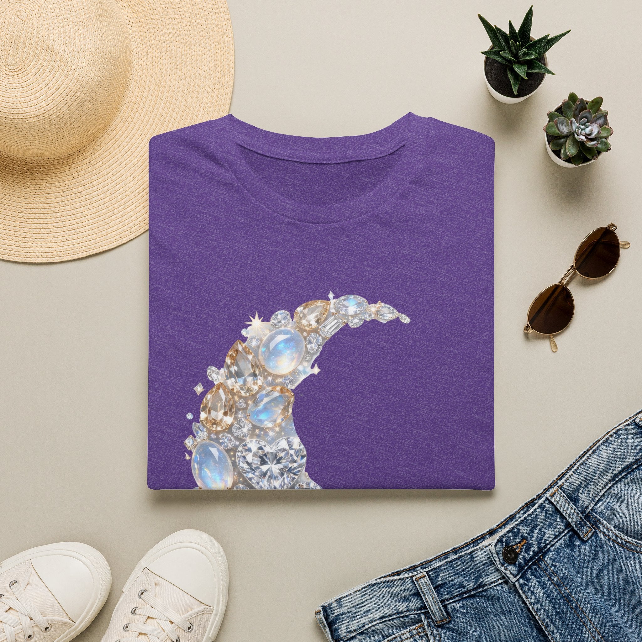 Crescent Moon Tee - Gildan