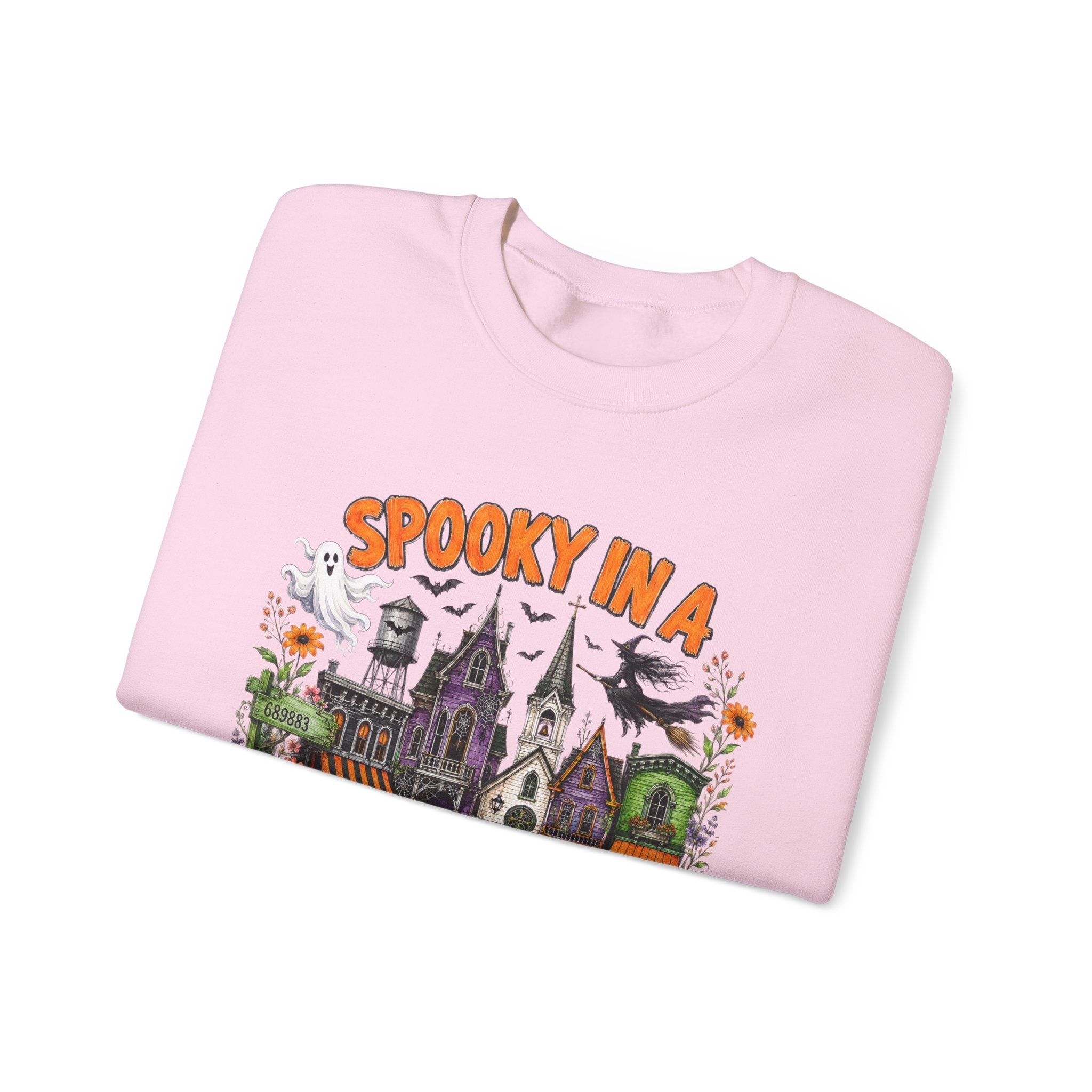 Spooky In A Smalltown Sweatshirt - Gildan