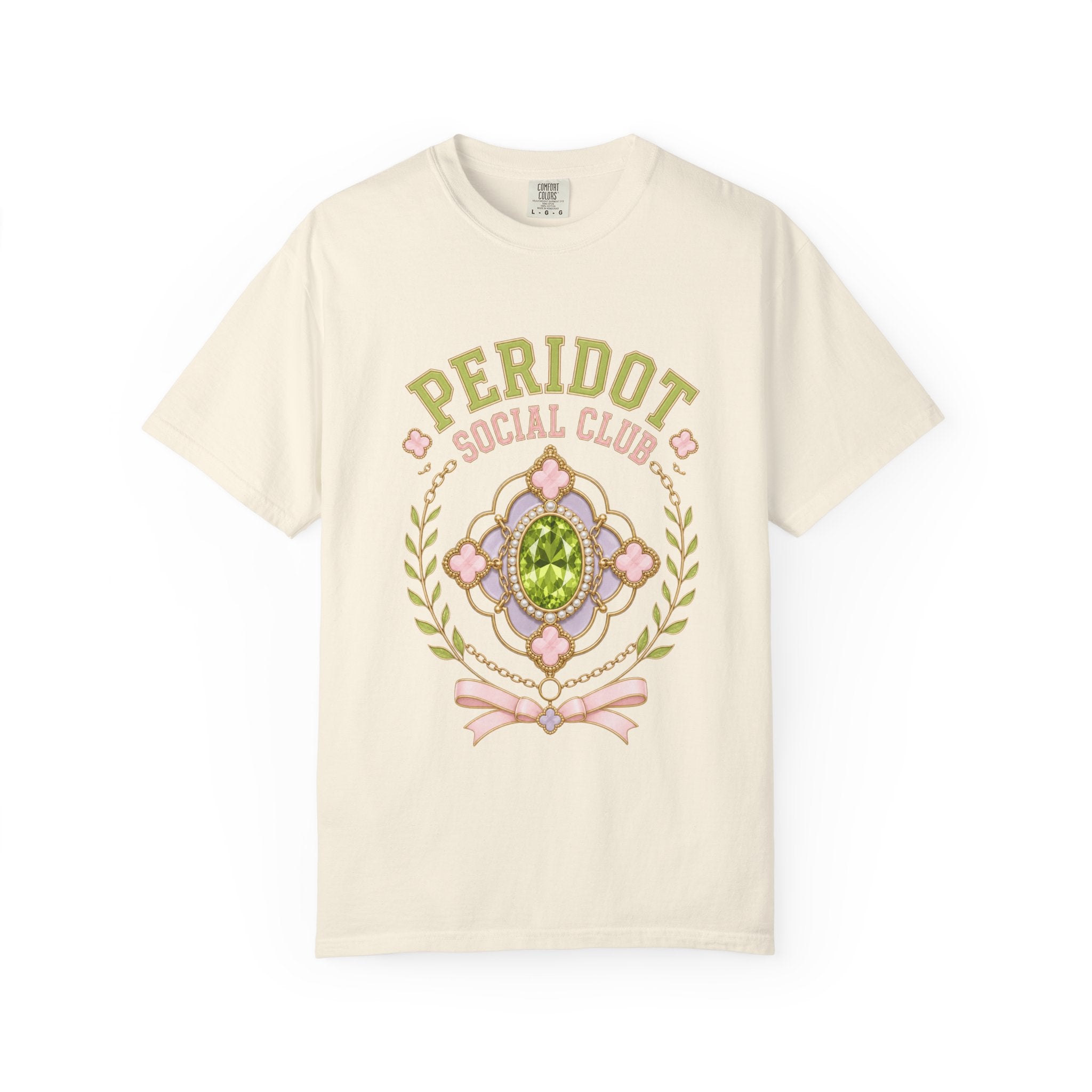 Peridot Social Club Tee - Comfort Colors