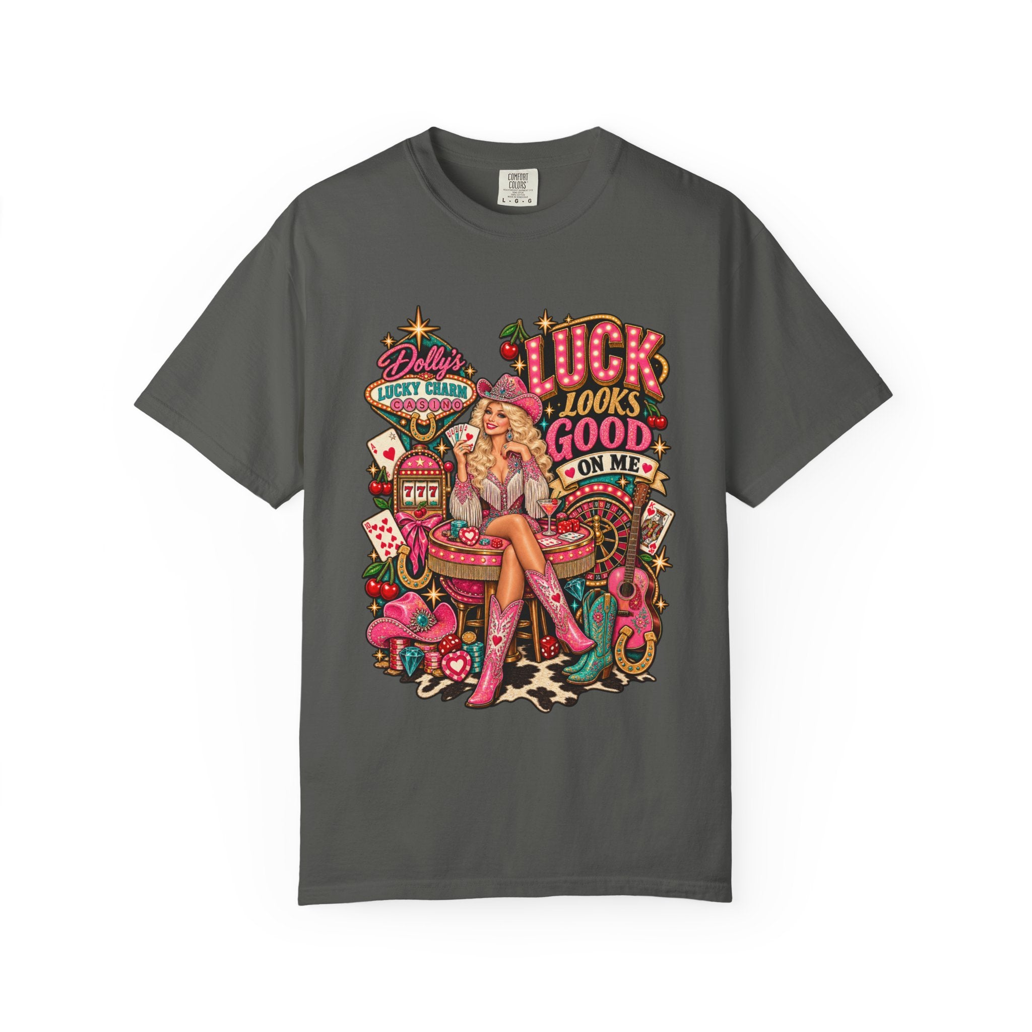 Dolly's Lucky Charm Casino Tee