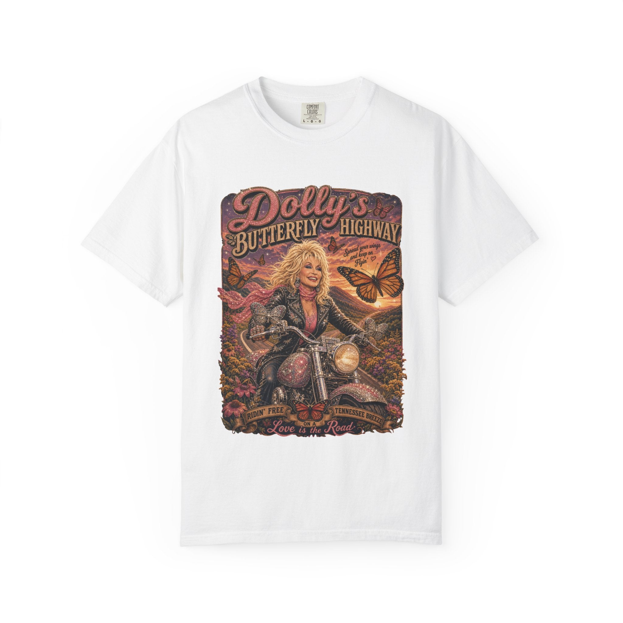 Dolly's Butterfly Highway Tee