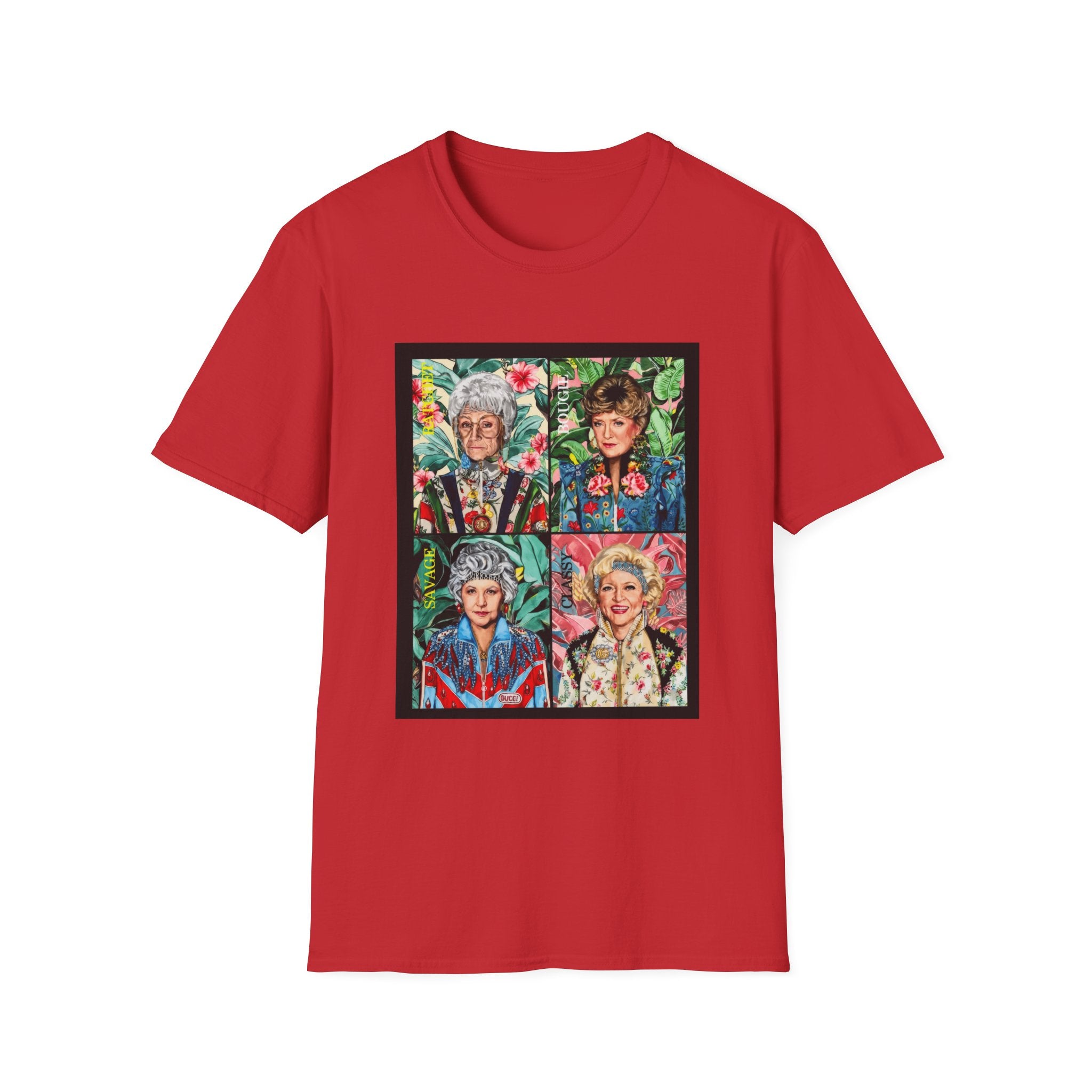 Golden Baddies Tee - Gildan