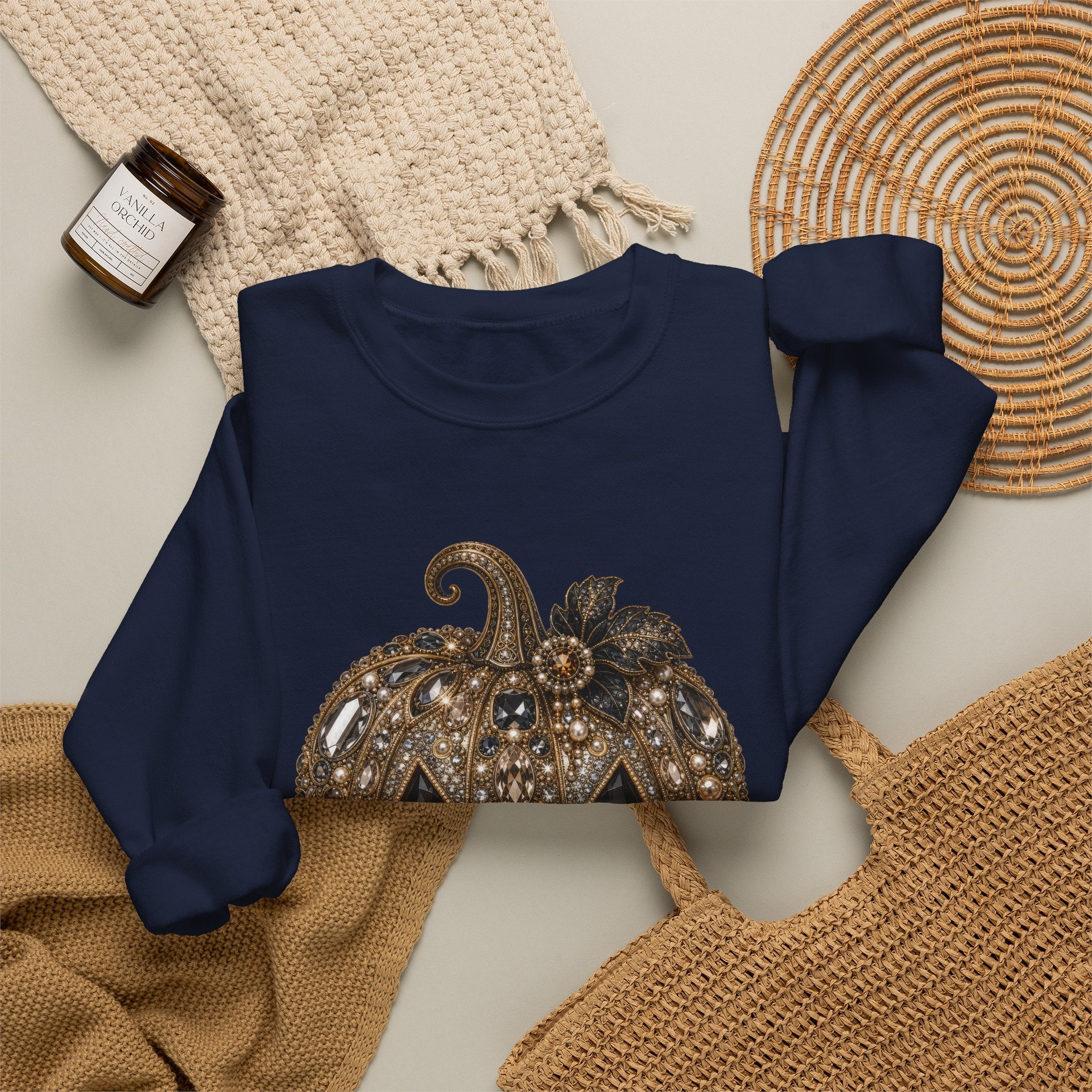 Jeweled Harvest Sweatshirt - Gildan