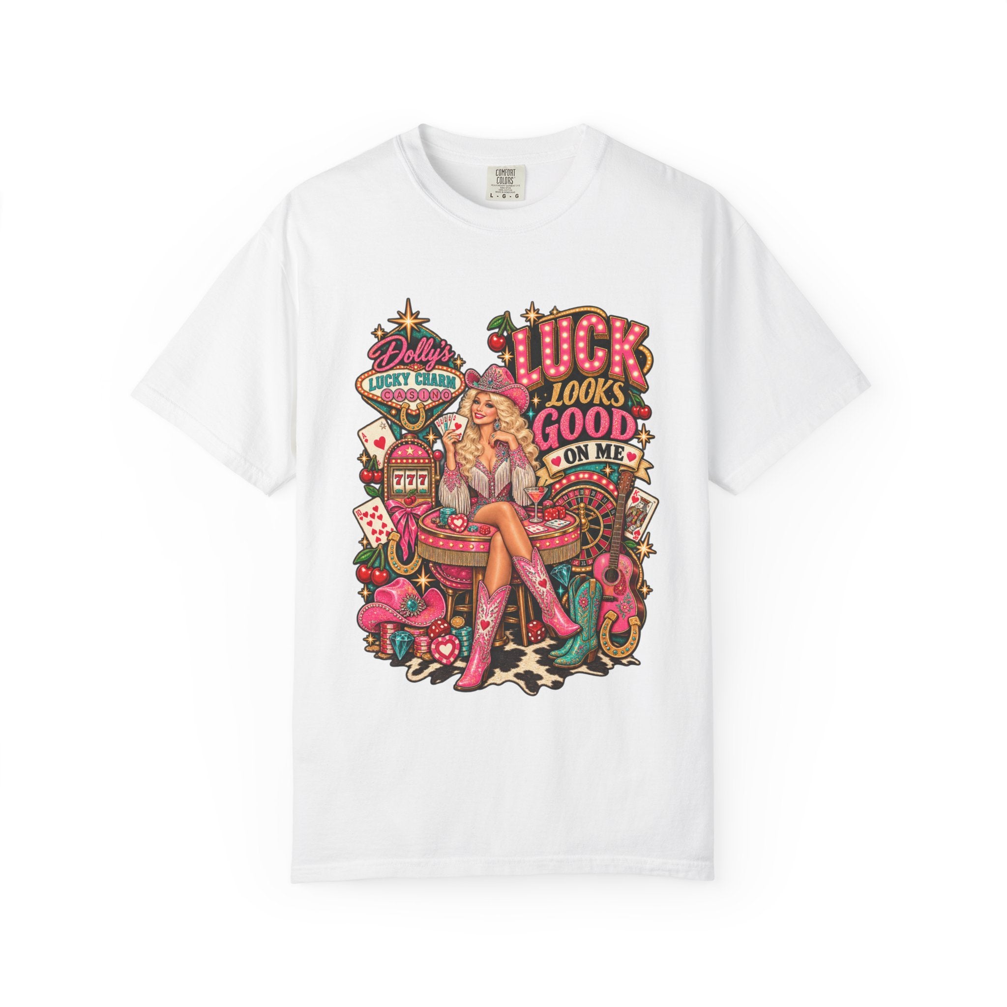 Dolly's Lucky Charm Casino Tee