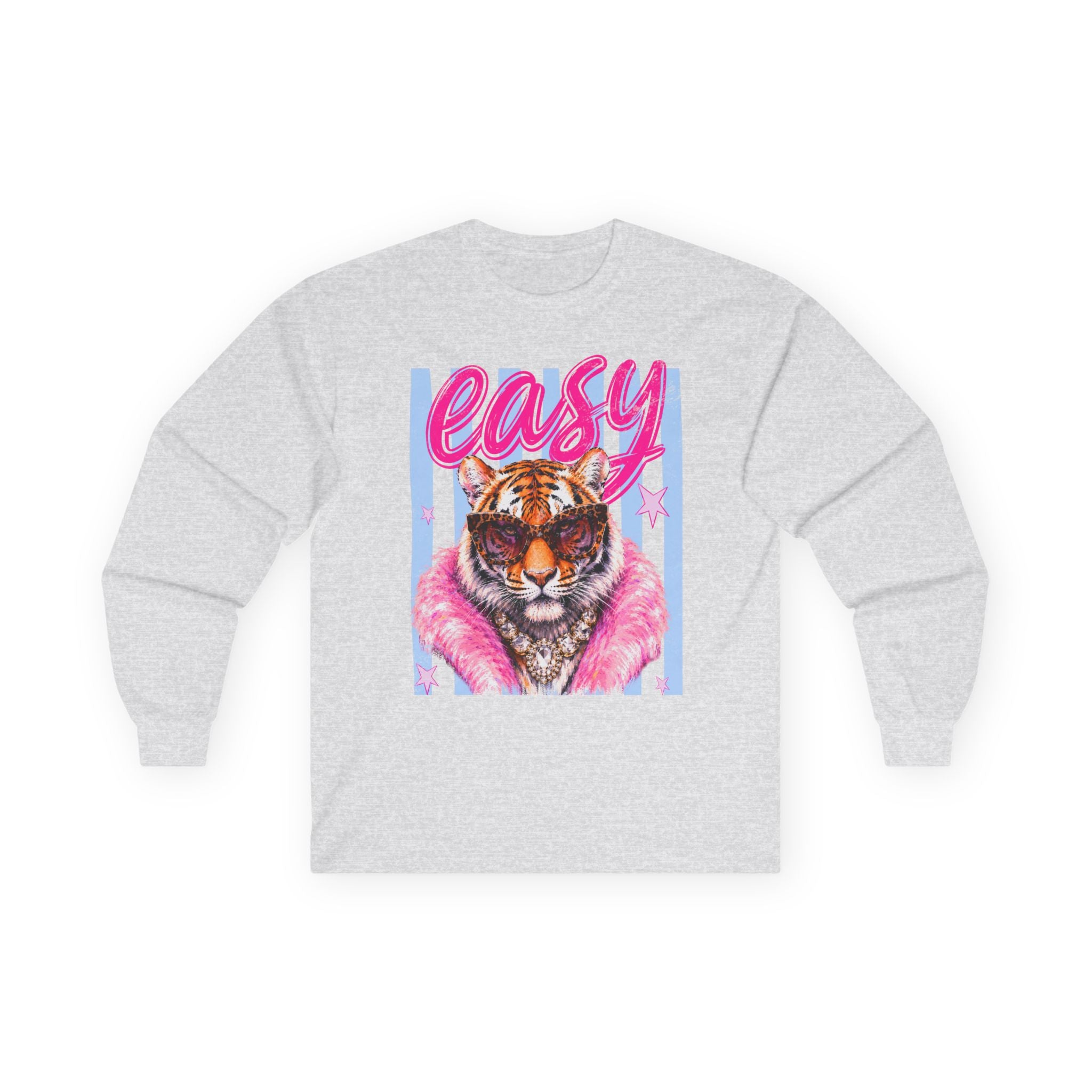 Easy Tiger Long Sleeve Tee - Gildan