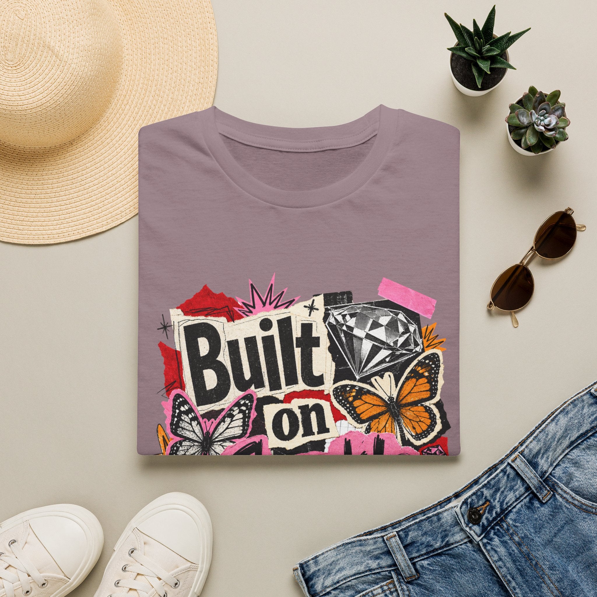 Built on Sparkle Tee - Gildan