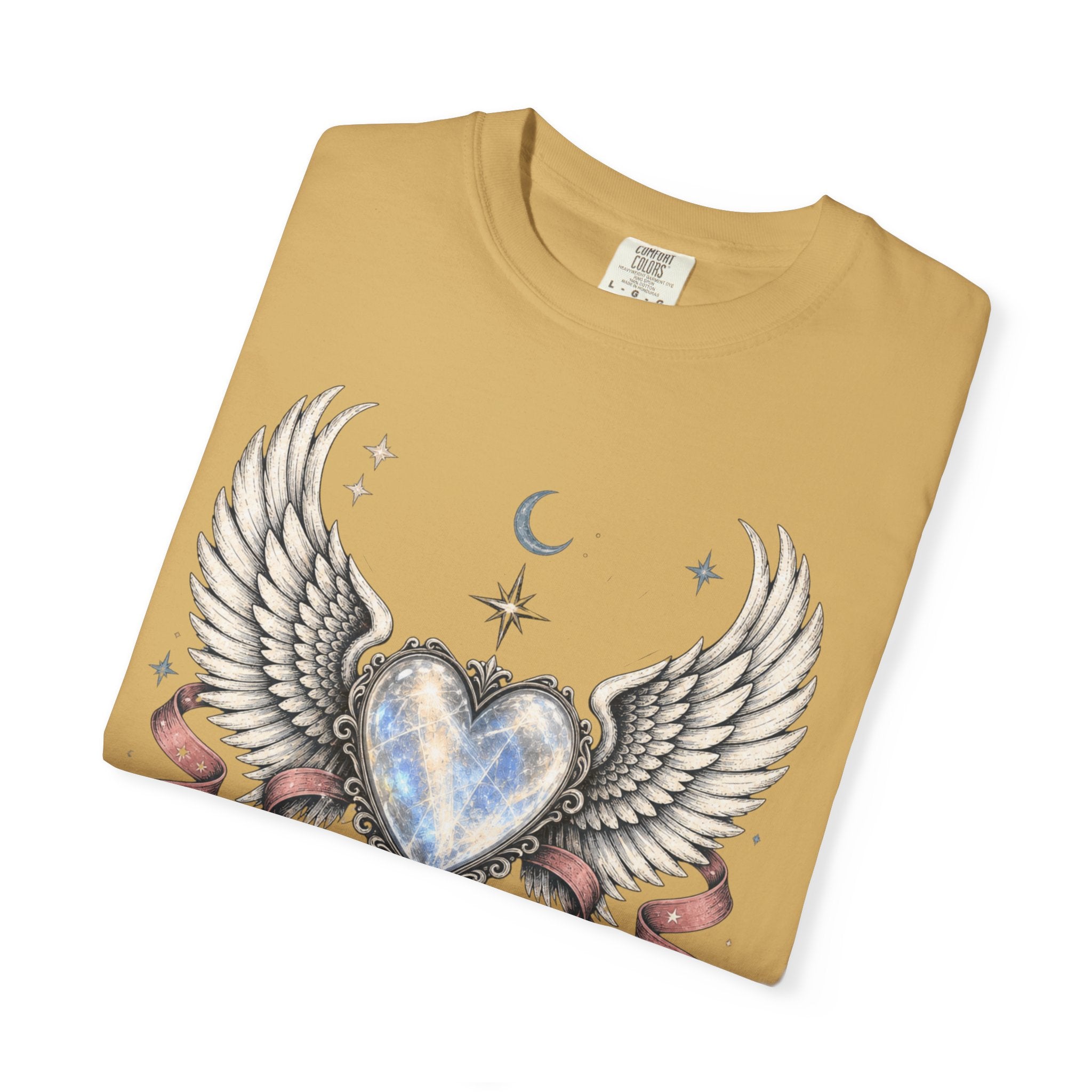 Soft Heart Strong Wings Tee - Comfort Colors
