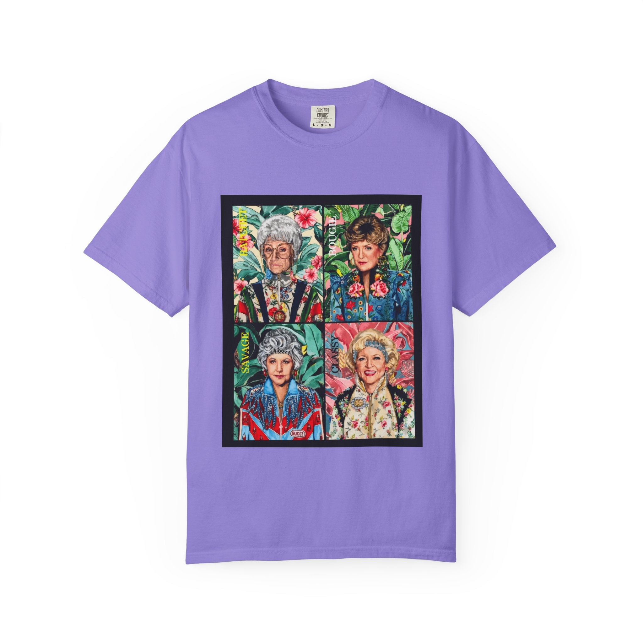 Golden Baddies Tee- Comfort Colors