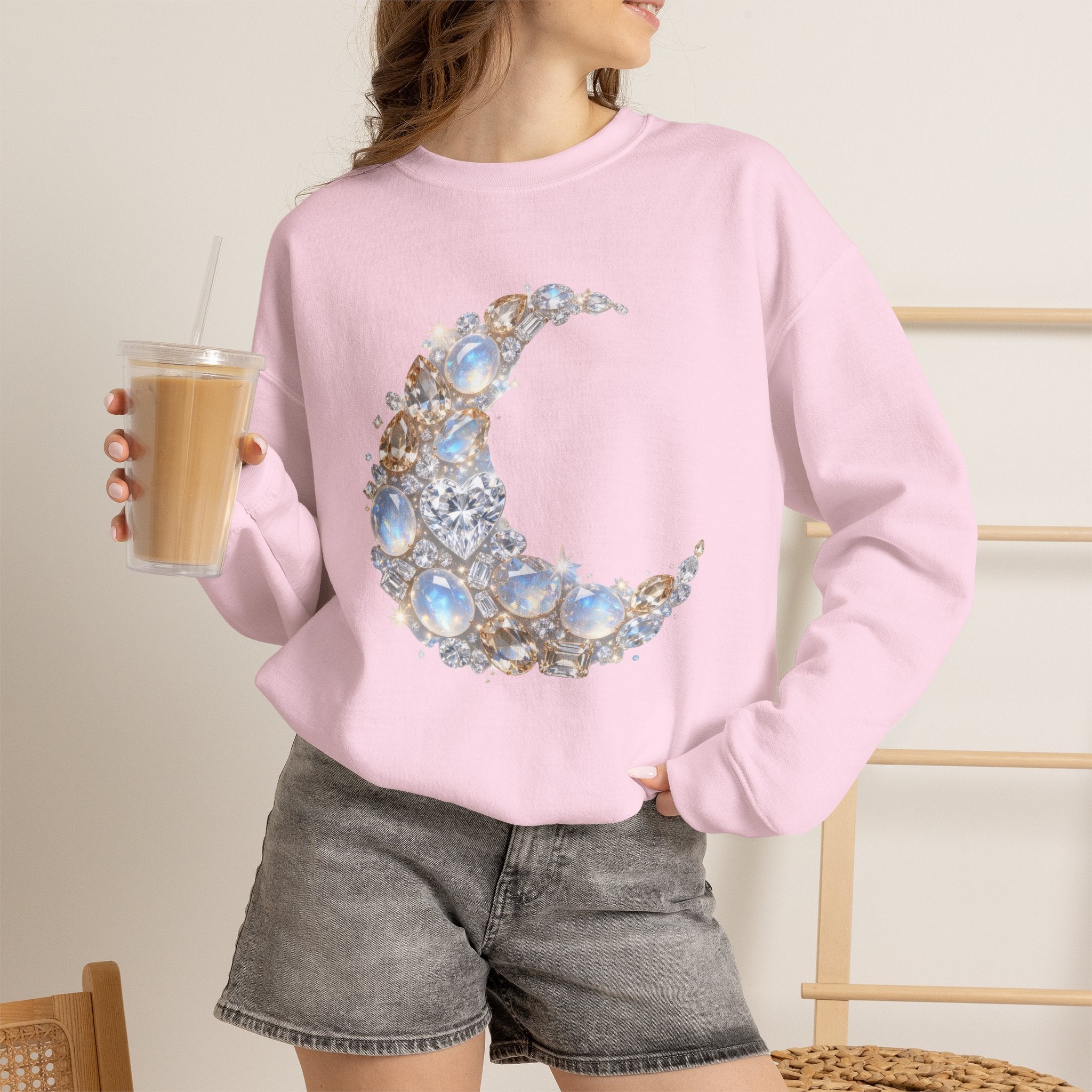 Crescent Moon Sweatshirt - Gildan