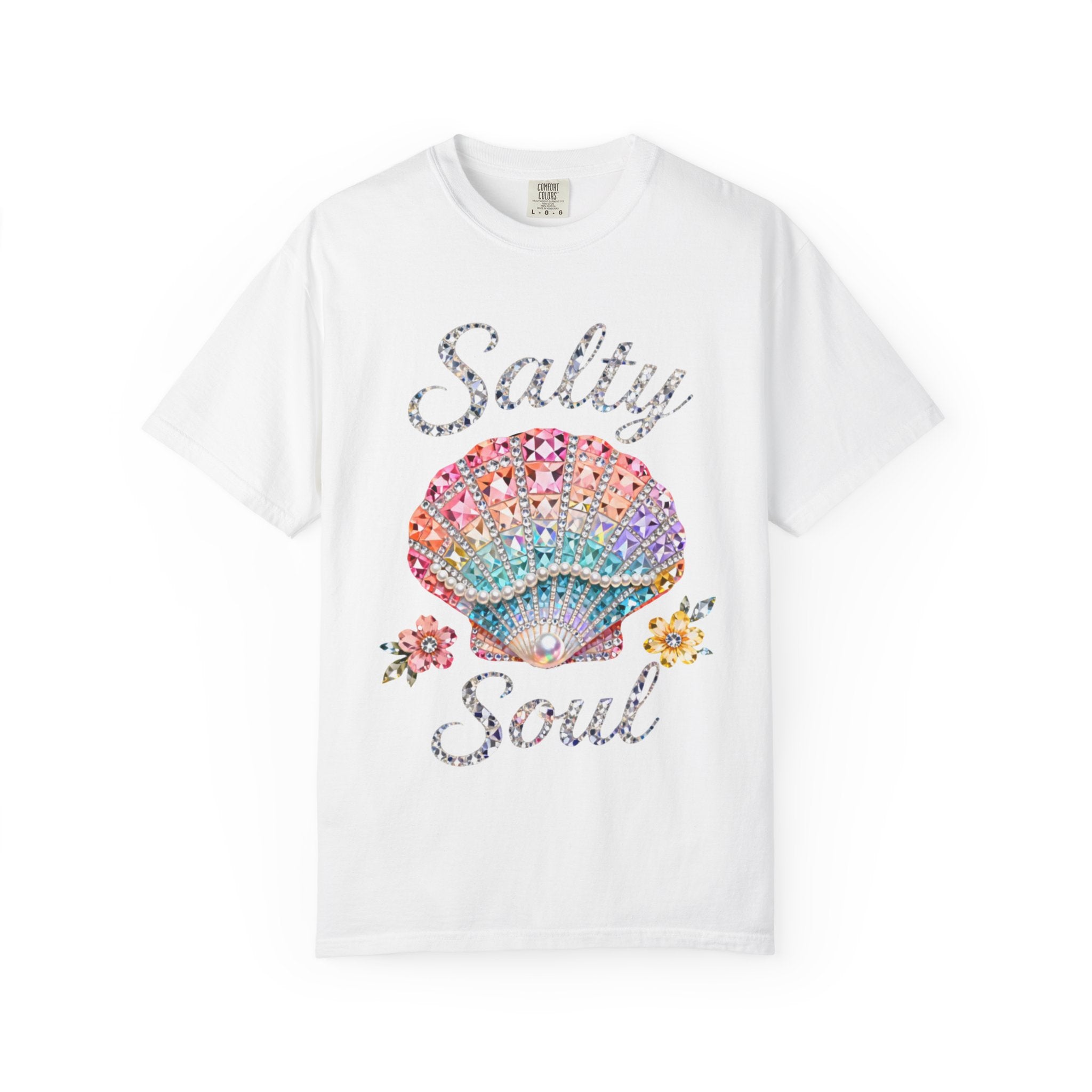 Salty Soul Jewel Tee - Comfort Colors