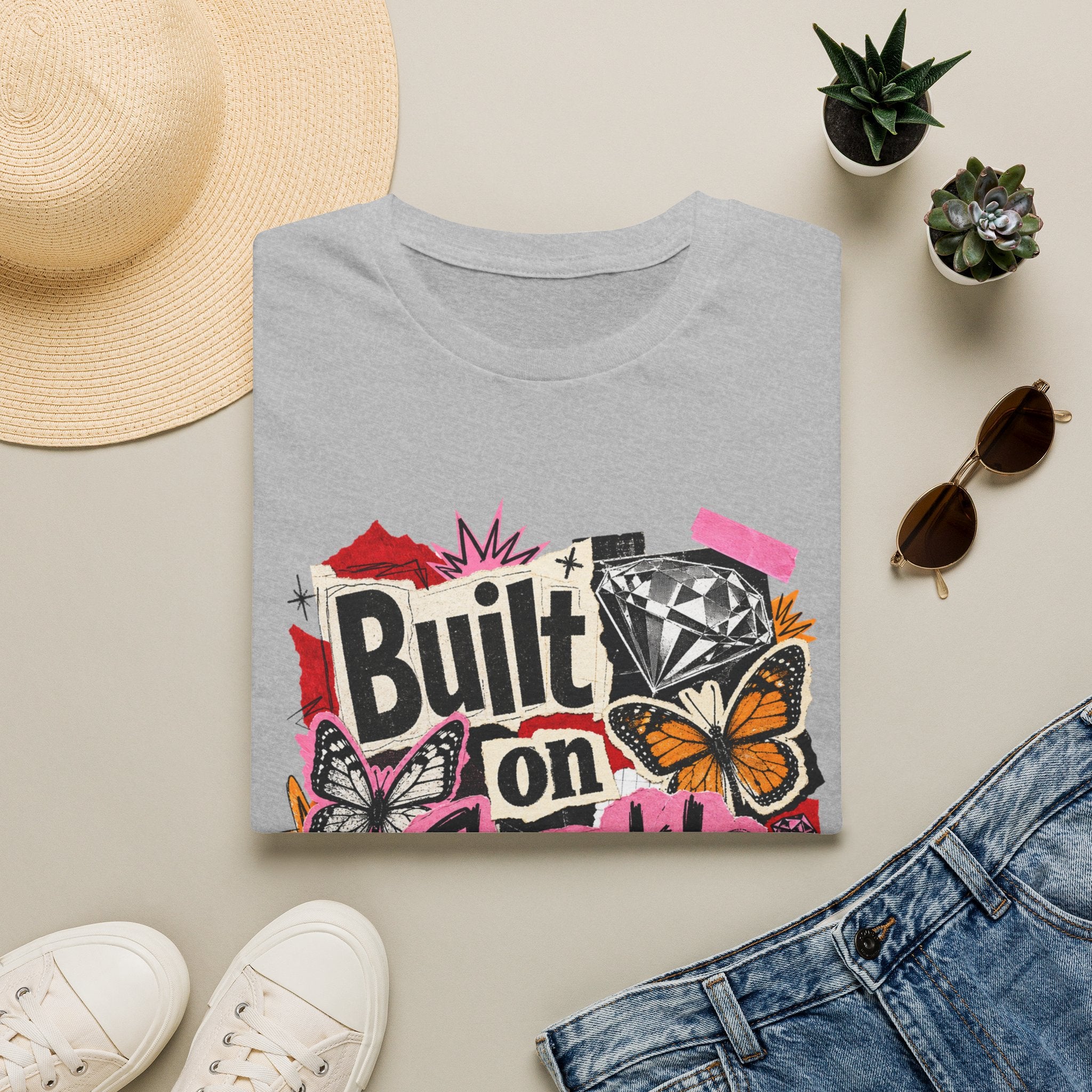 Built on Sparkle Tee - Gildan