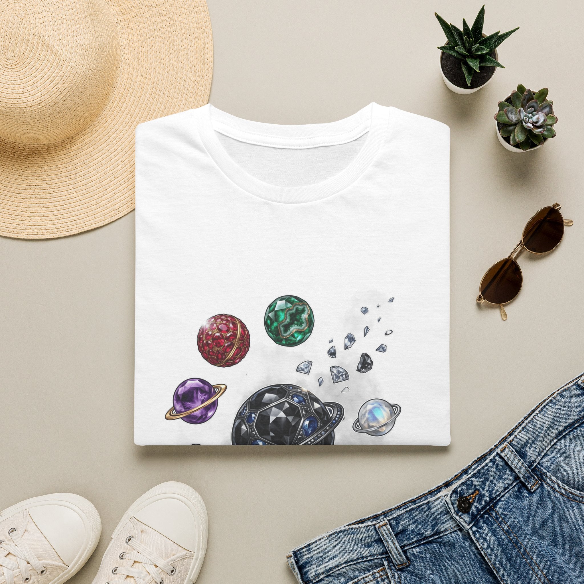 Glowing Solar System - Gildan