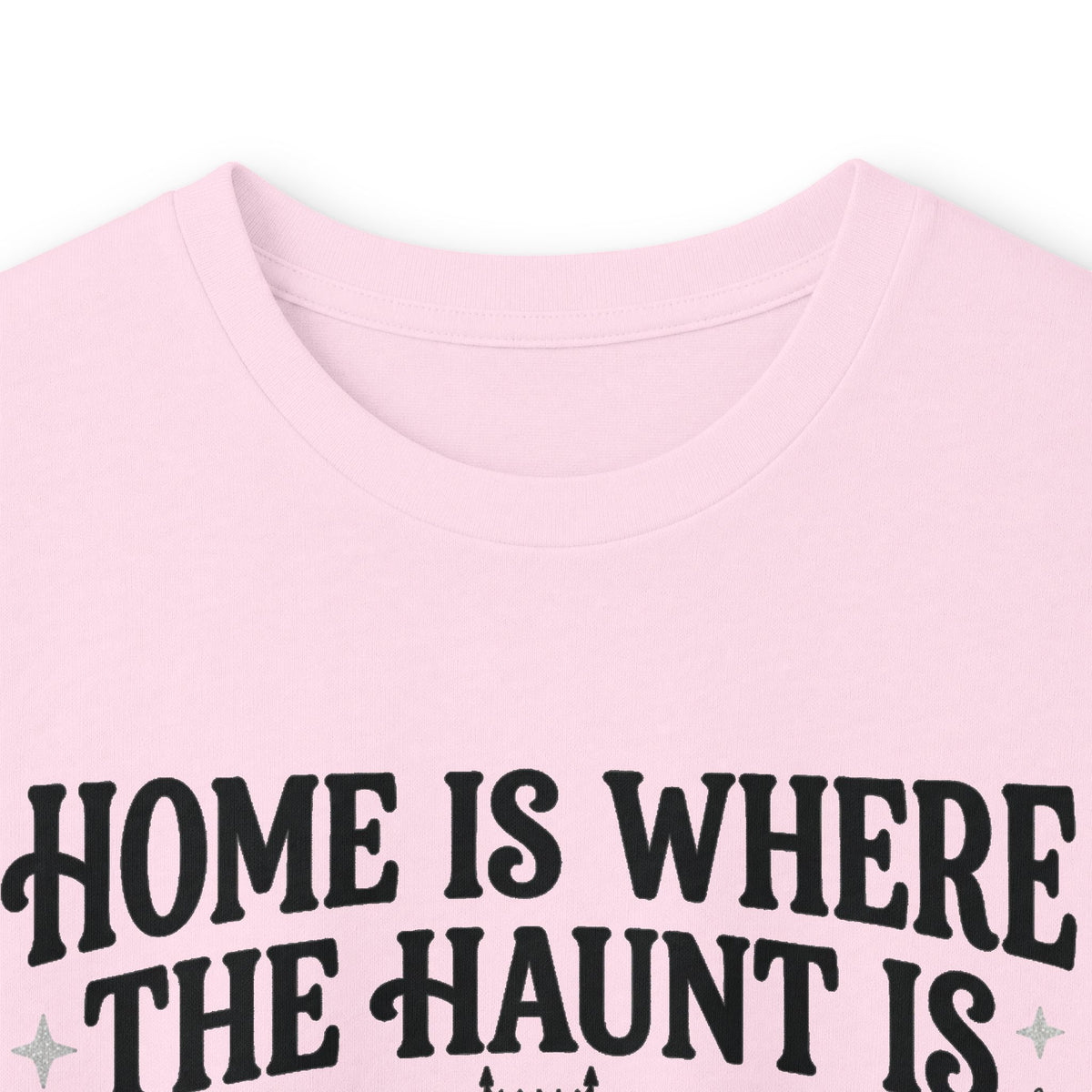 Home Is Where The Haunt Is Long Sleeve Tee - Gildan