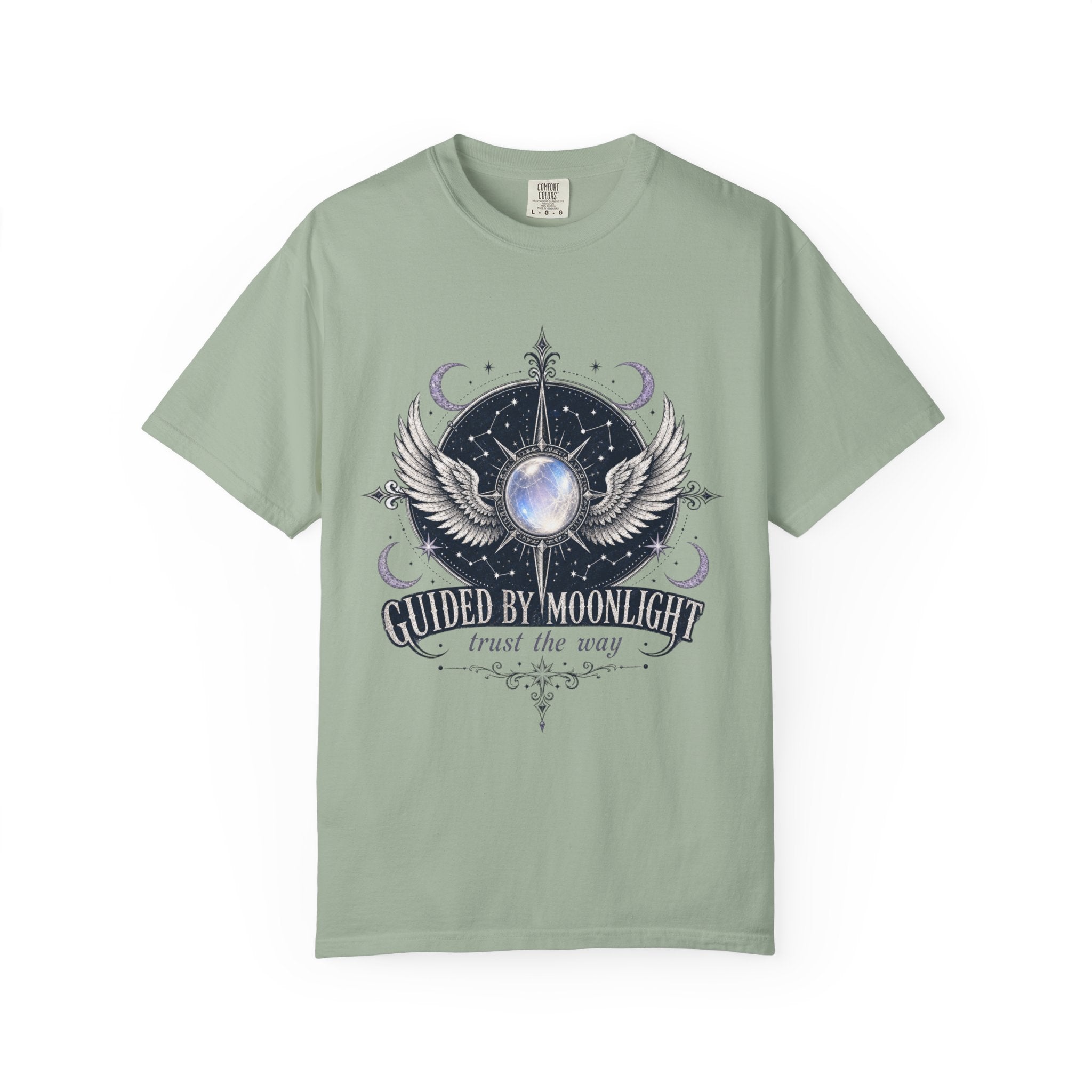 Guided by Moonlight Tee - Comfort Colors
