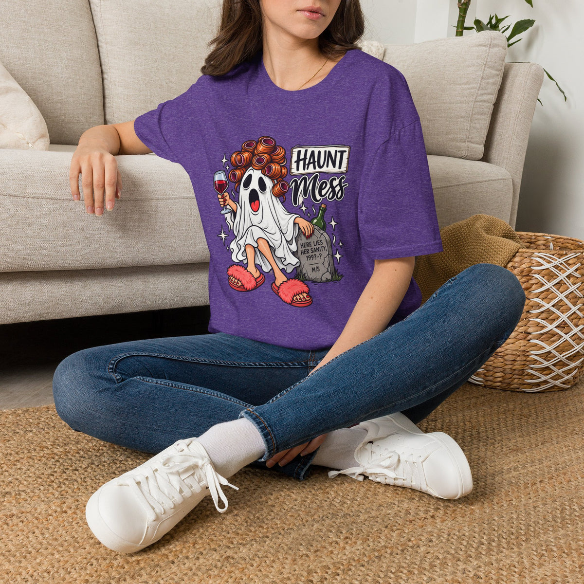 Haunt Mess Tee - Gildan