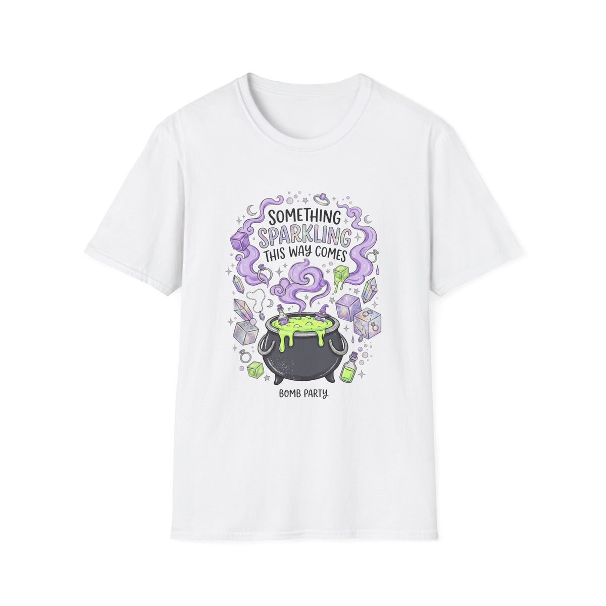 The Spooky Cauldron Tee - Gildan