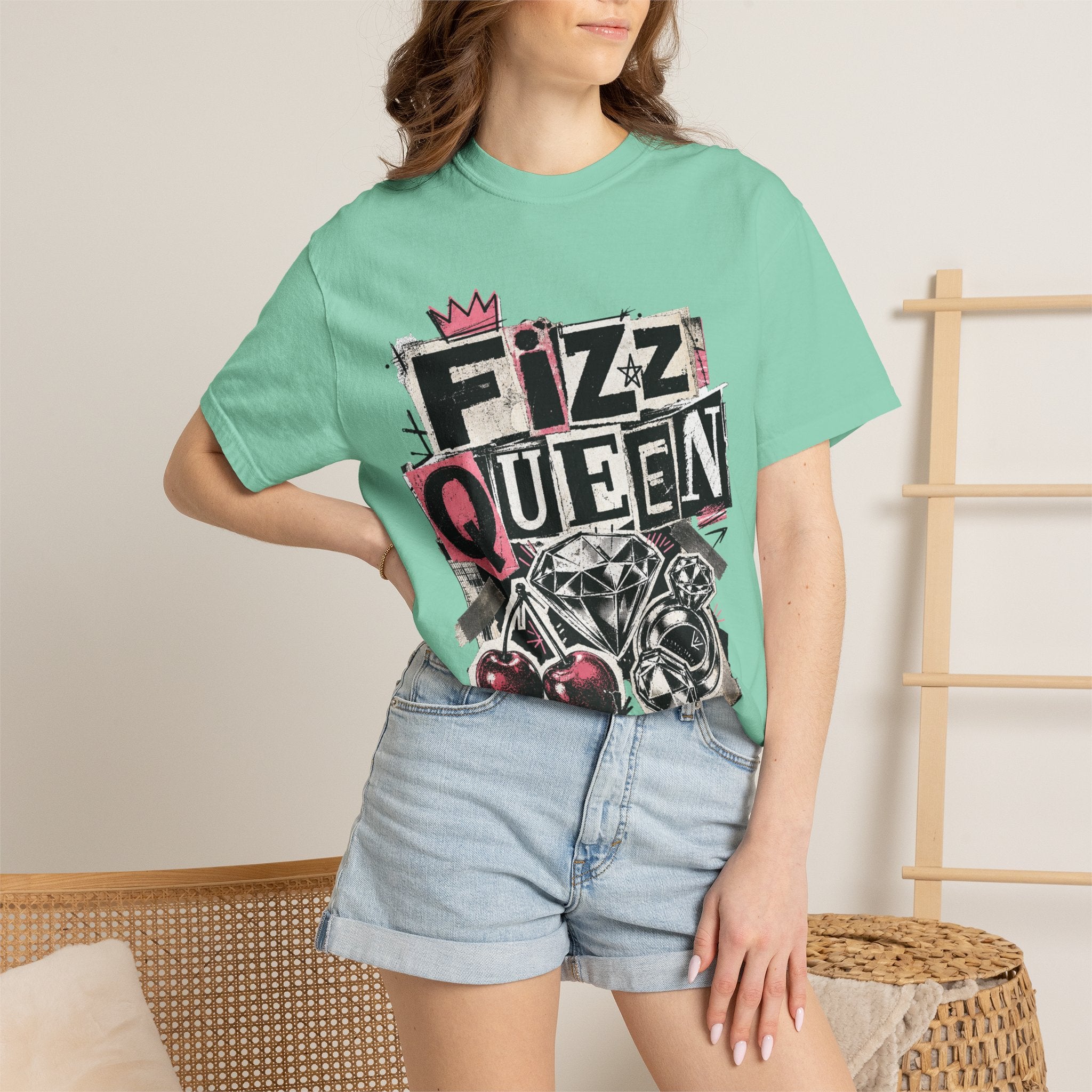 Fizz Queen Tee - Comfort Colors