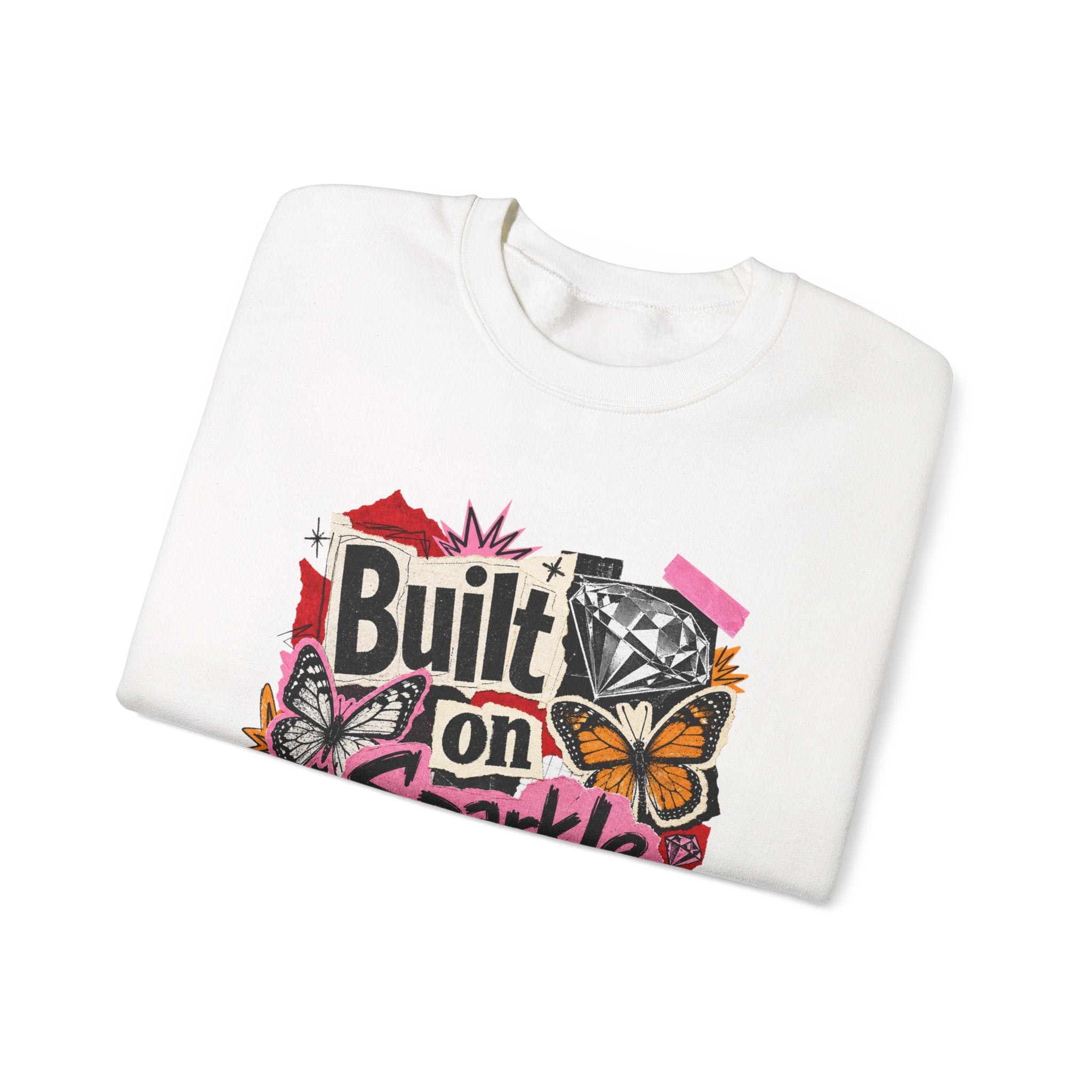 Built on Sparkle Sweatshirt - Gildan