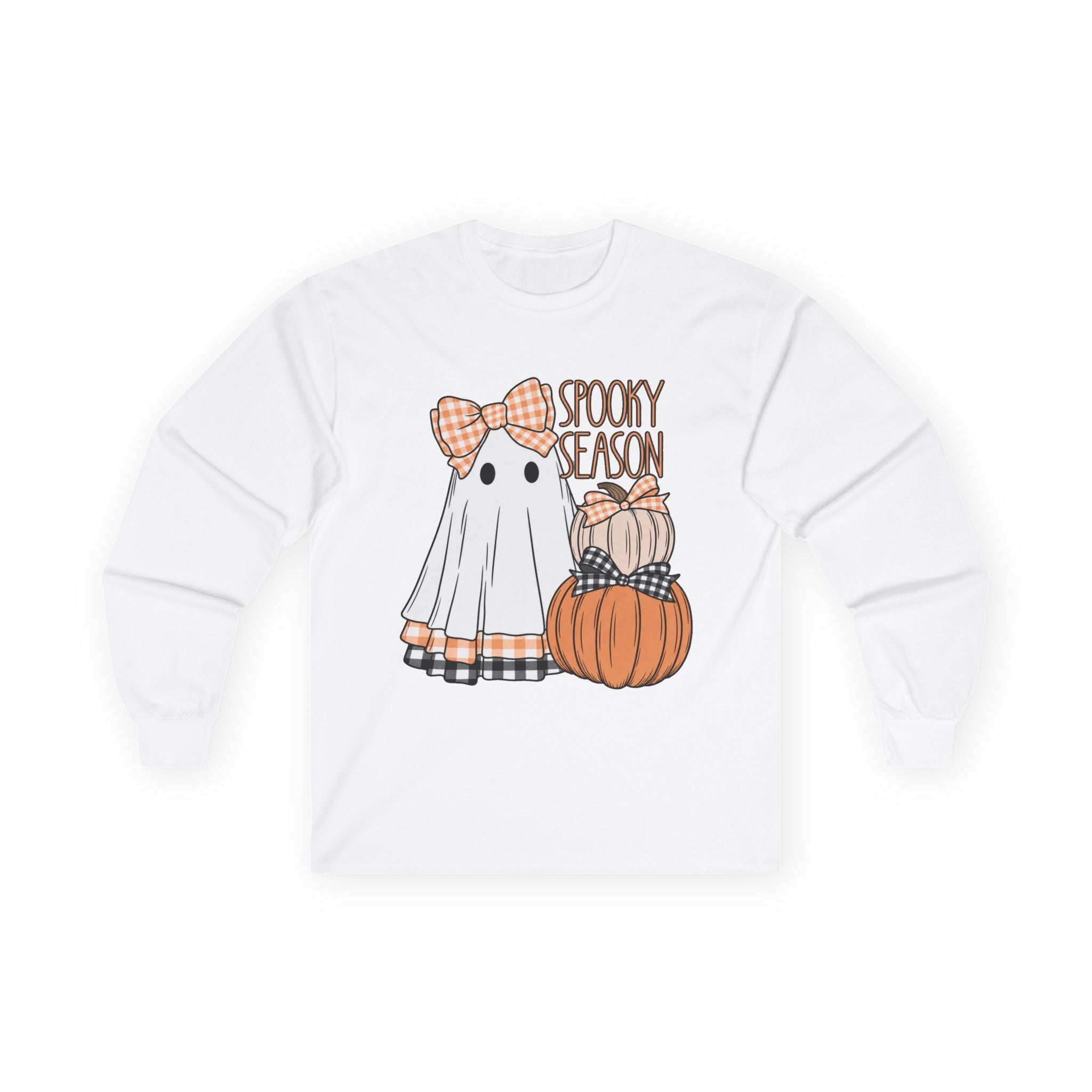 The Bow Ghost Long Sleeve Tee - Gildan