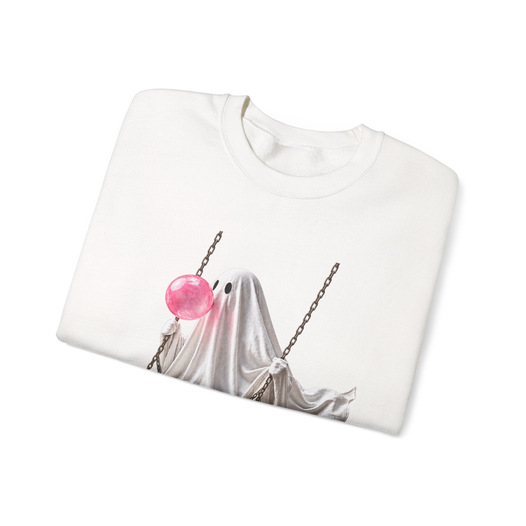 Bubblegum Ghost Sweatshirt - Gildan