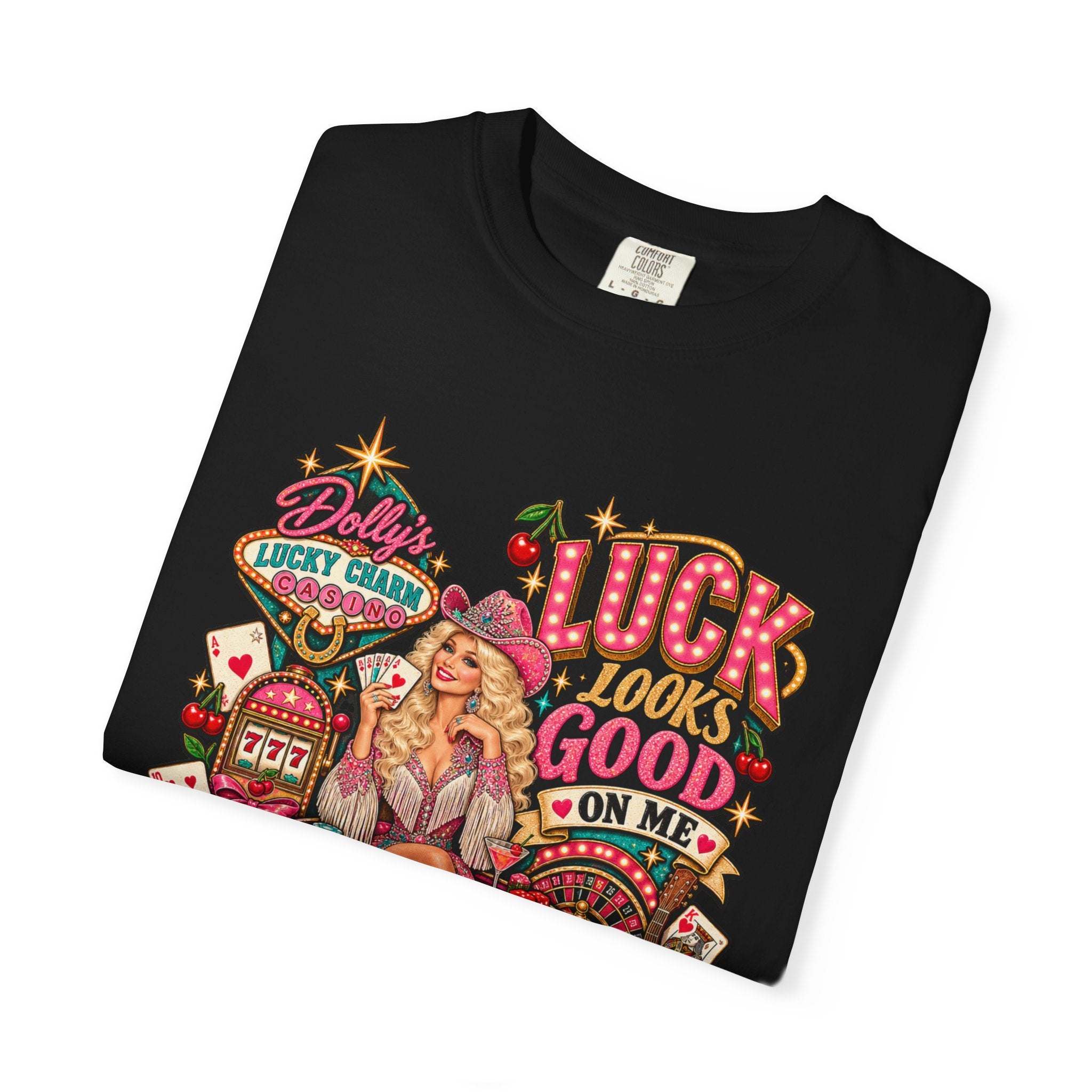 Dolly's Lucky Charm Casino Tee