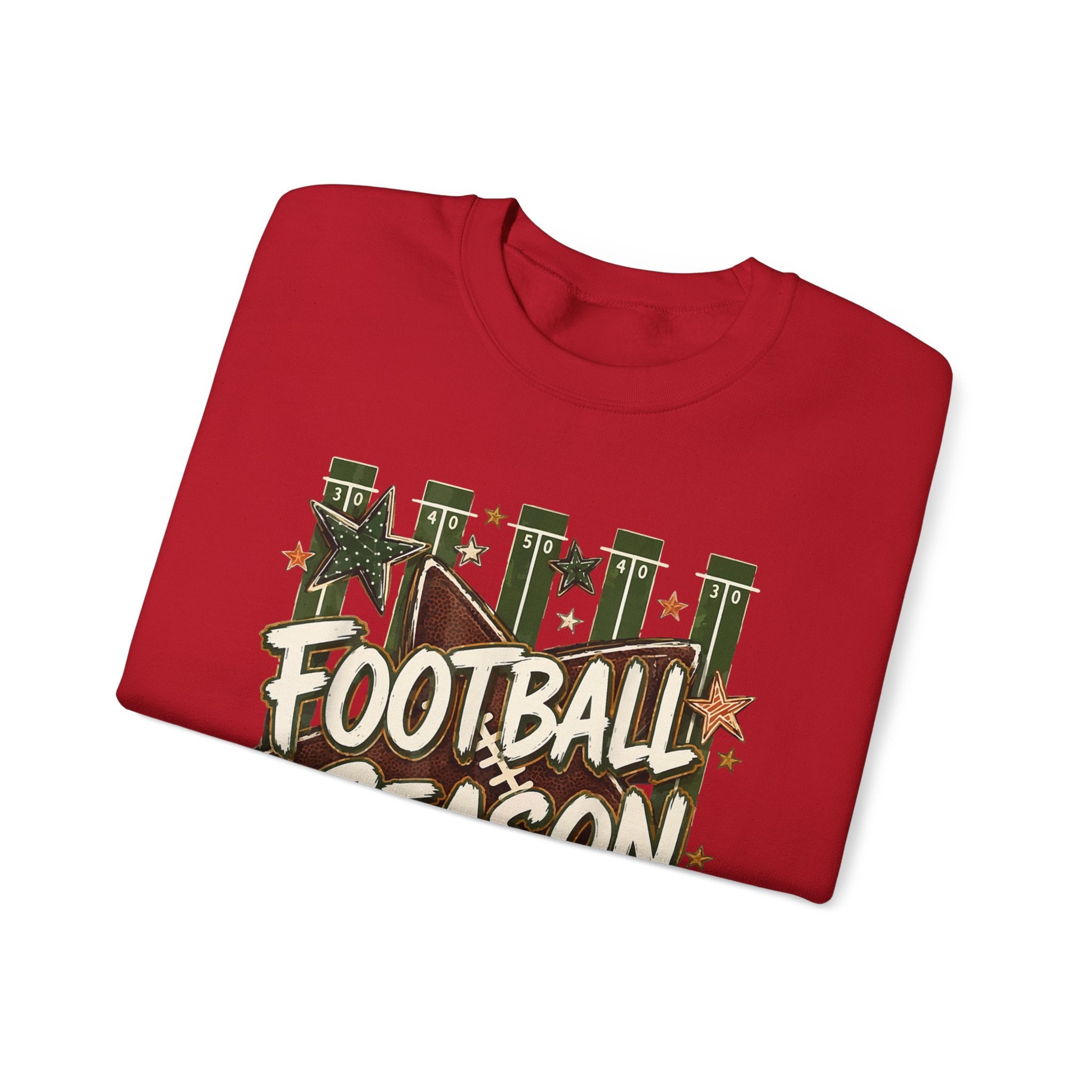 Football Season Sweatshirt - Gildan