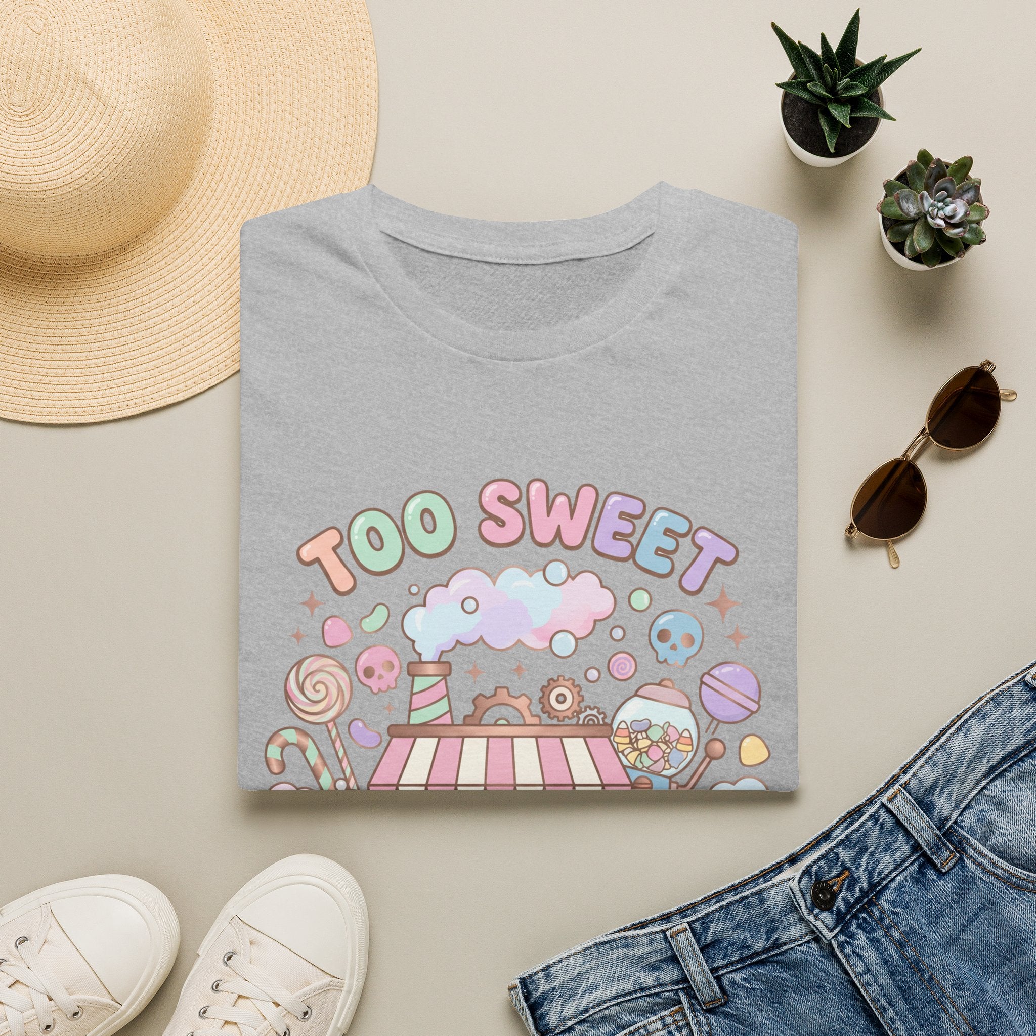 Too Sweet To Be Spooky Tee - Gildan