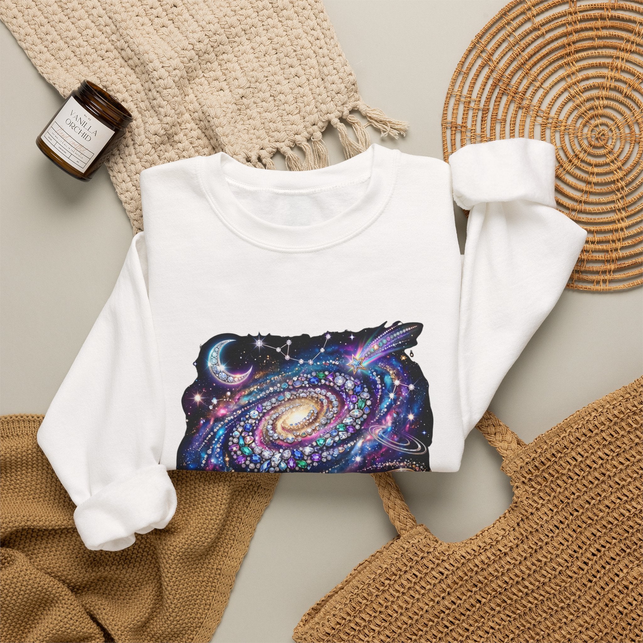 Obsidia Night Sky Sweatshirt - Gildan
