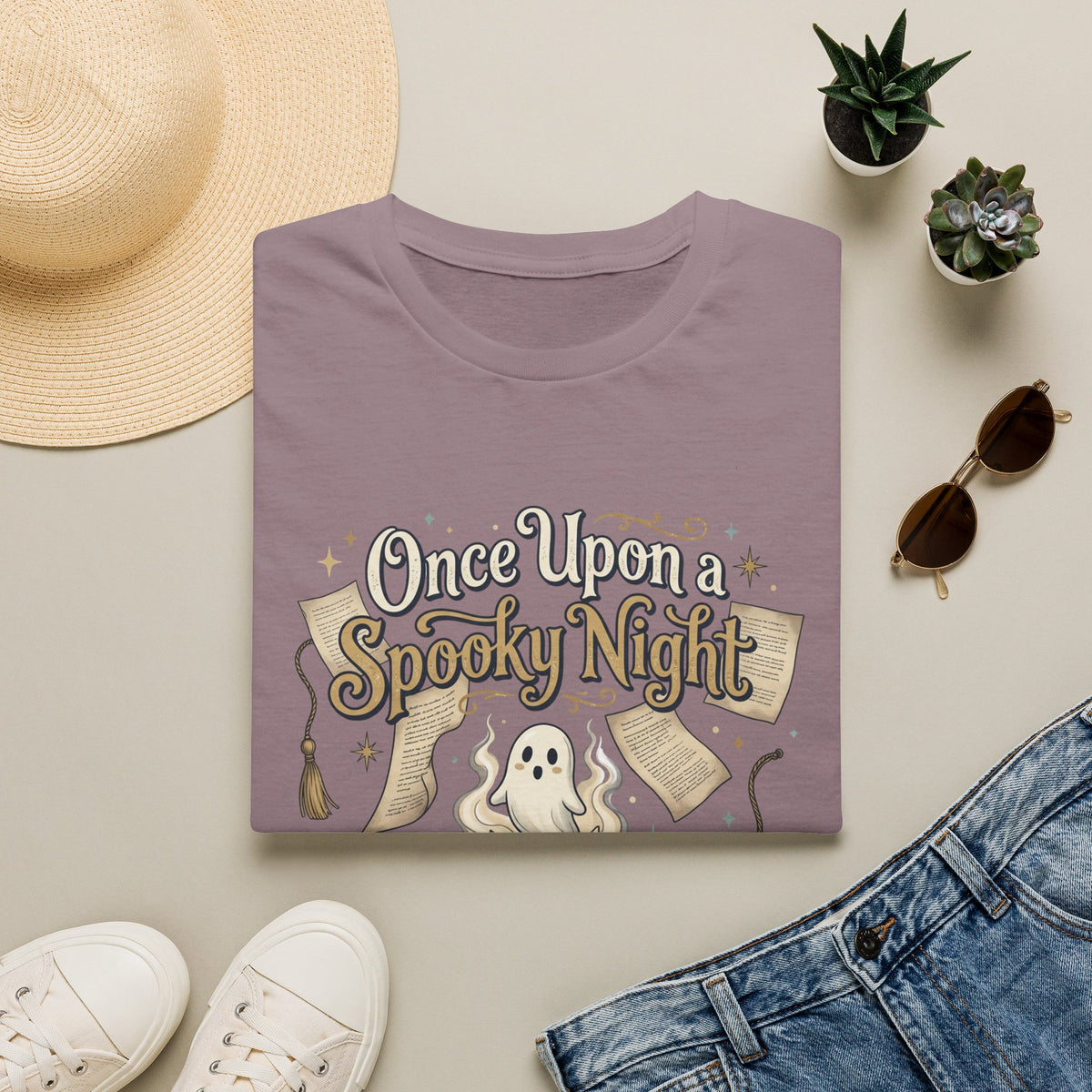 Once Upon a Spooky Night Tee - Gildan