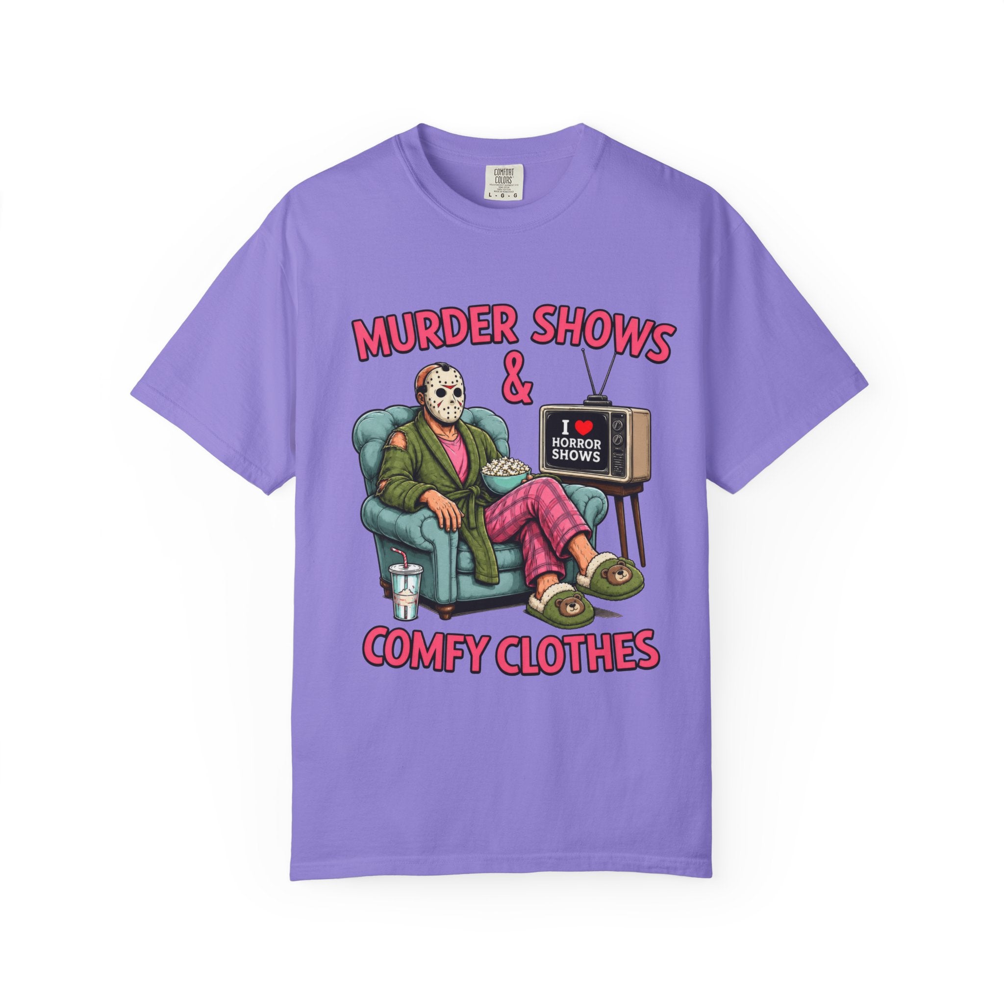 Murder Shows and Comfy Clothes T-shirt - Comfort colors