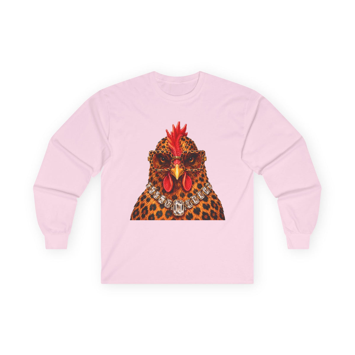 The Sassy Chicken Long Sleeve Tee - Gildan