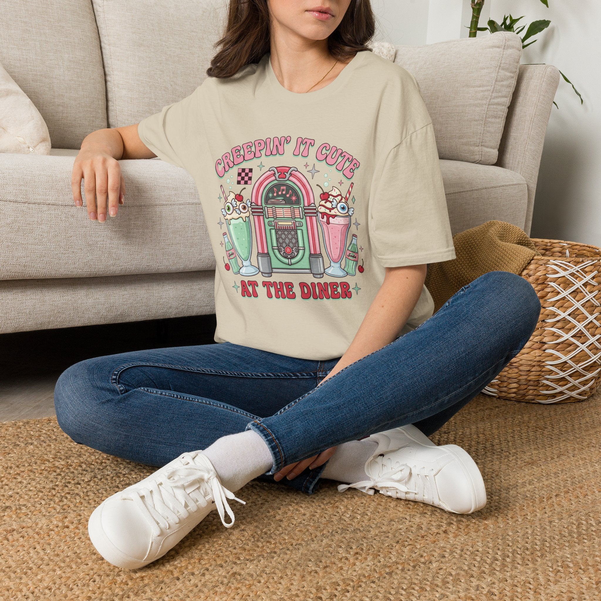 Creepin' It Cute Tee - Gildan