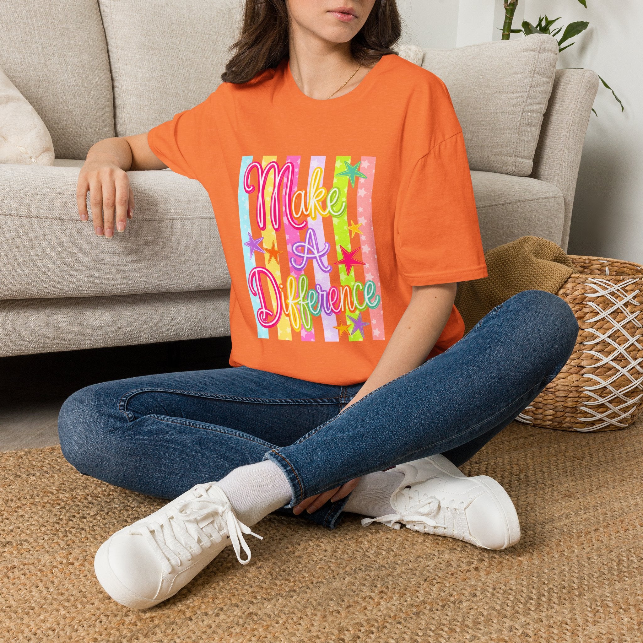 Make a Difference Tee - Gildan