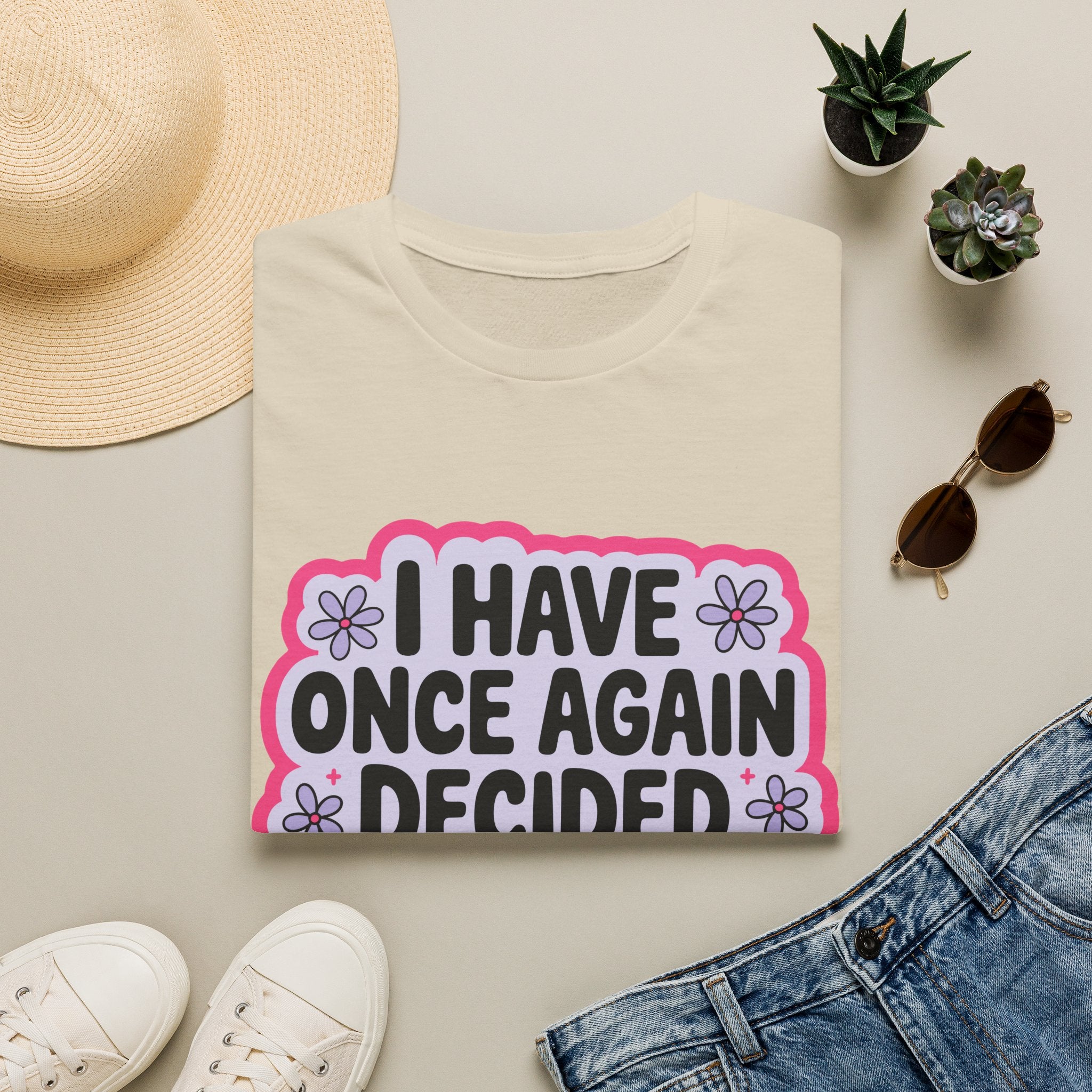 Decided To Be Difficult Tee - Gildan