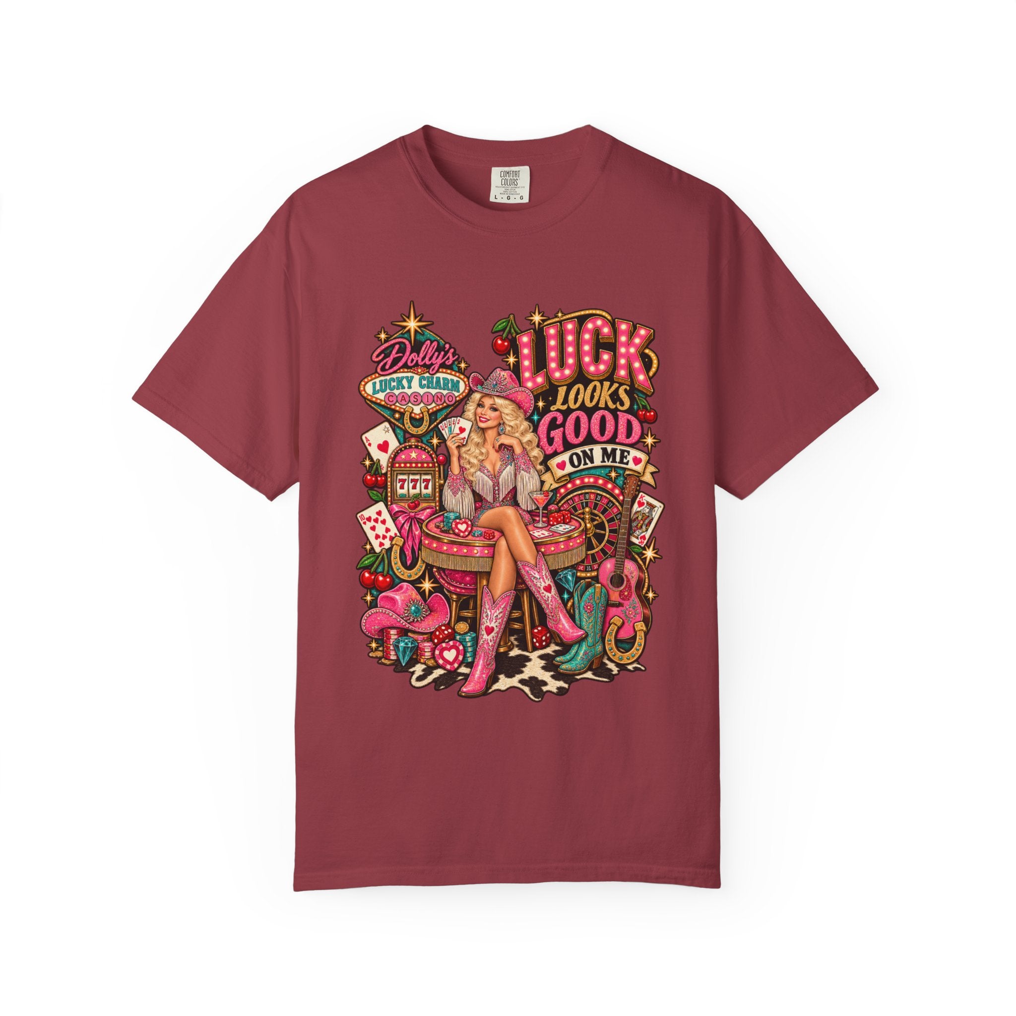 Dolly's Lucky Charm Casino Tee