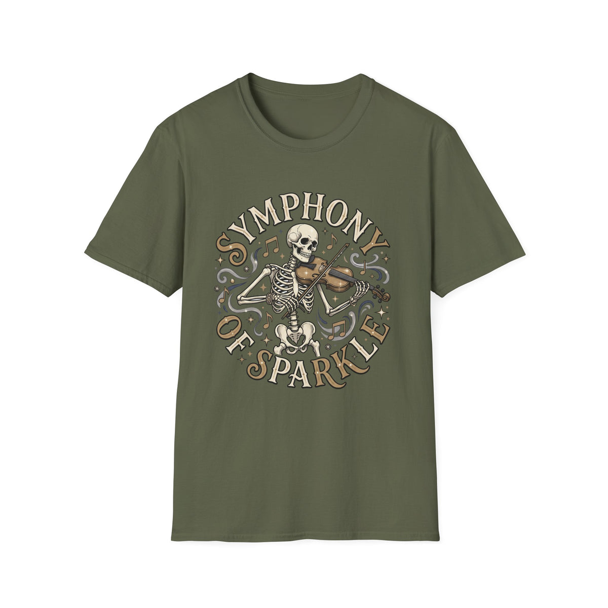 Symphony of Sparkle Tee (Round) - Gildan