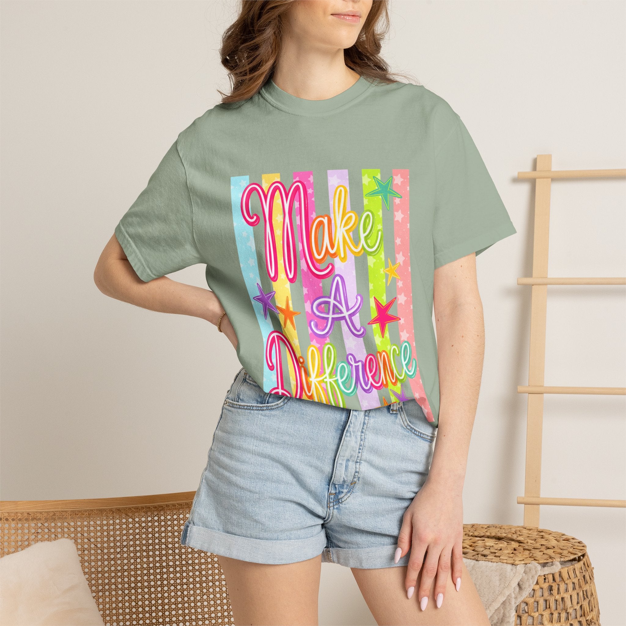 Make a Difference Tee - Comfort Colors