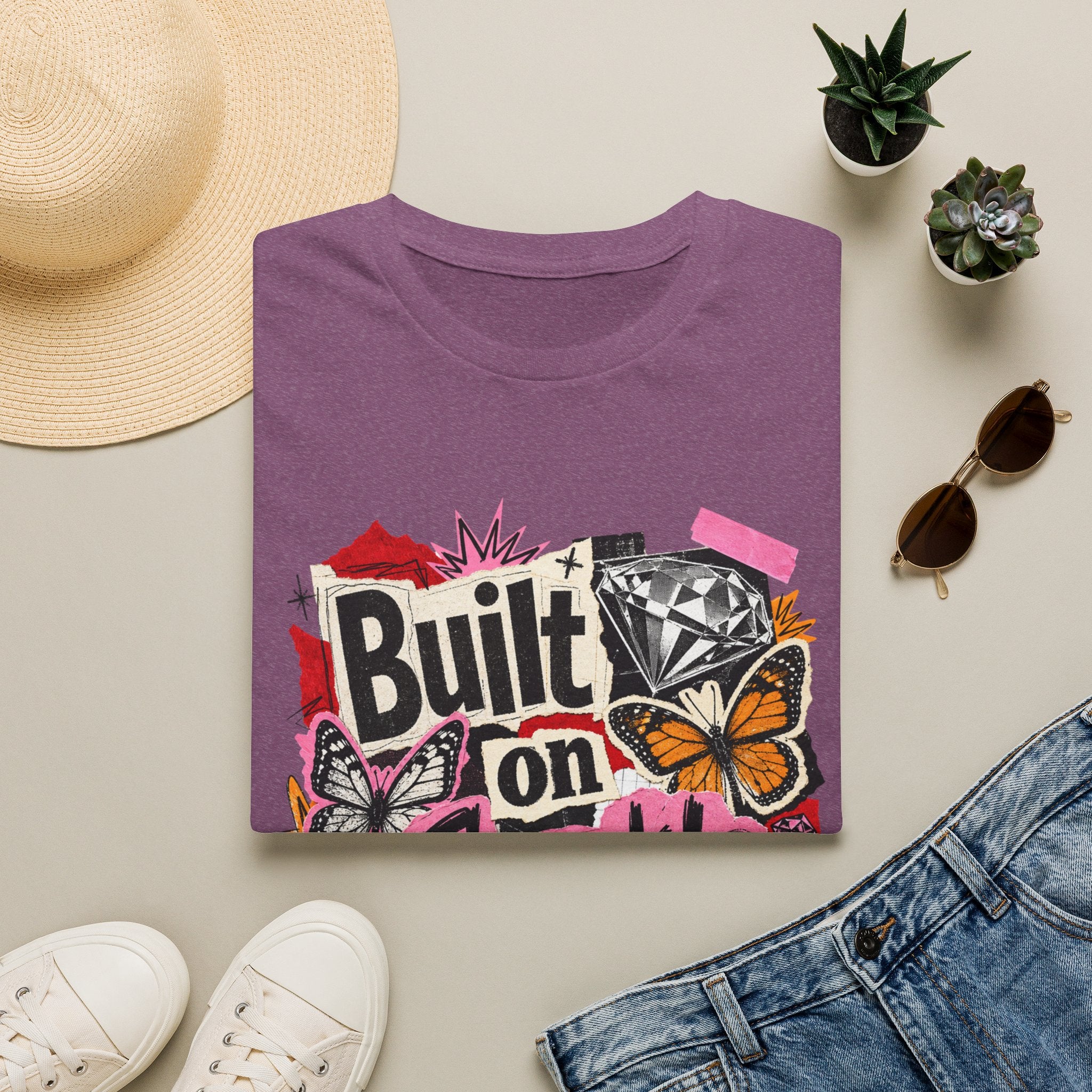 Built on Sparkle Tee - Gildan
