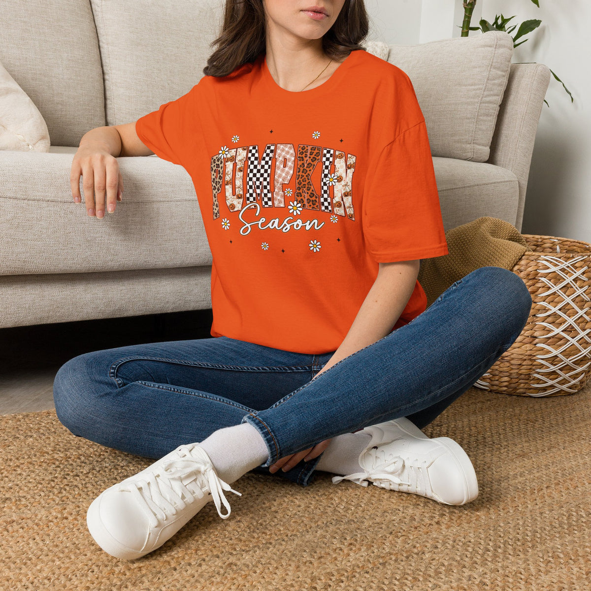 Pumpkin Season Tee- Gildan