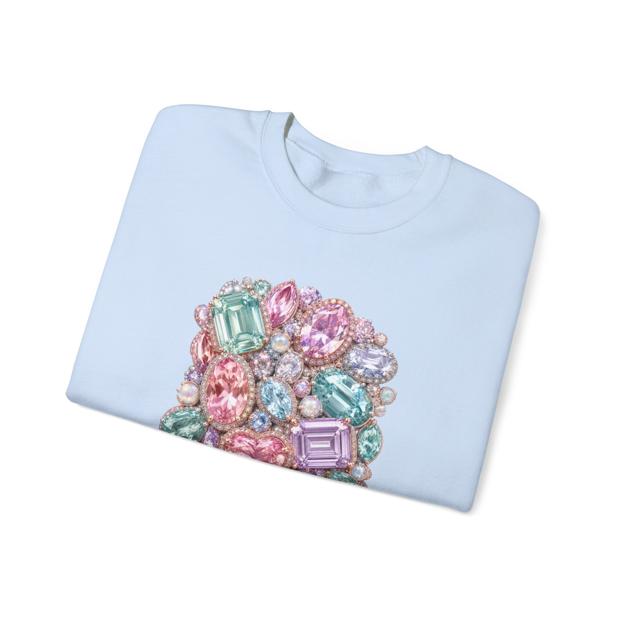 Halo Gemstone Sweatshirt - Gildan