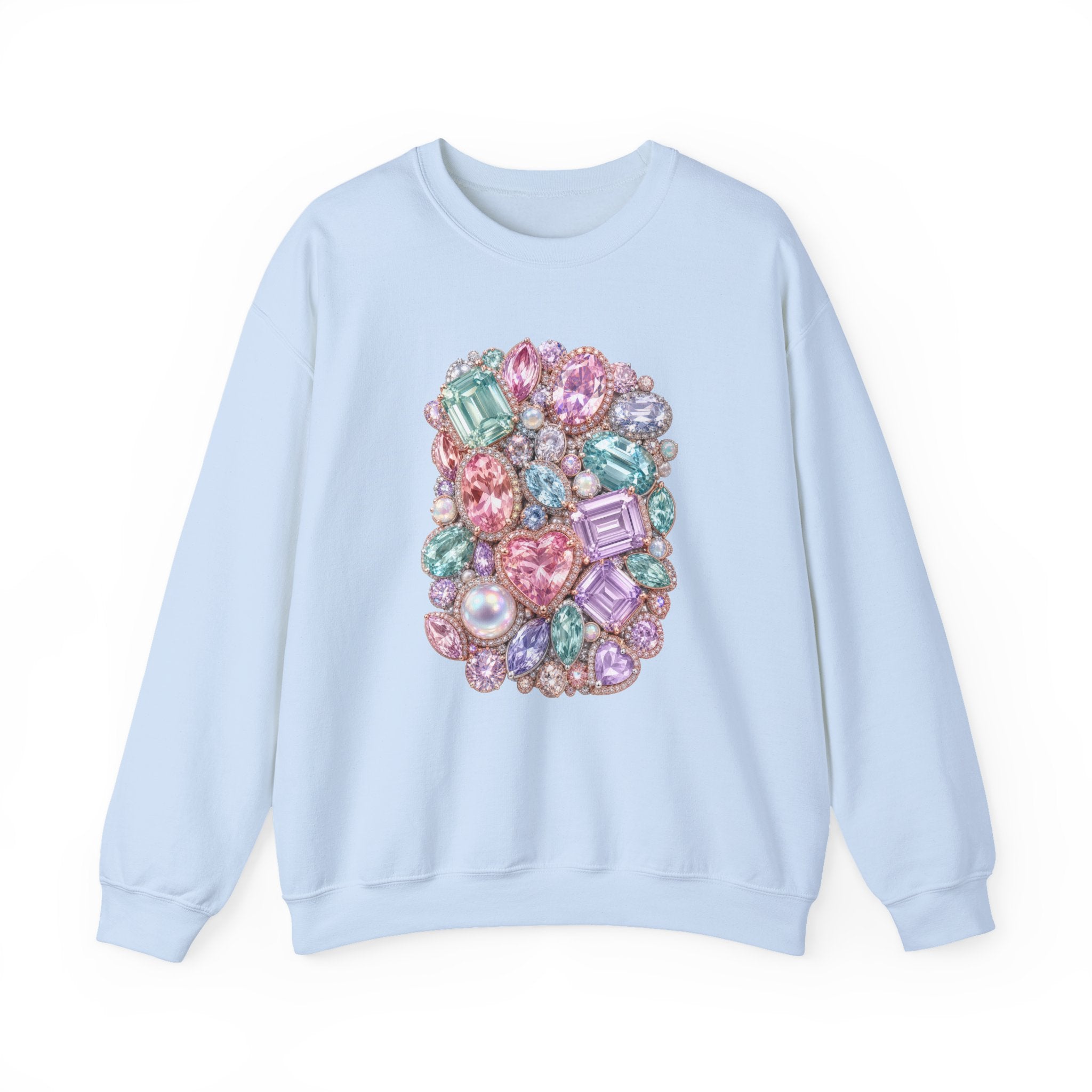 Halo Gemstone Sweatshirt - Gildan