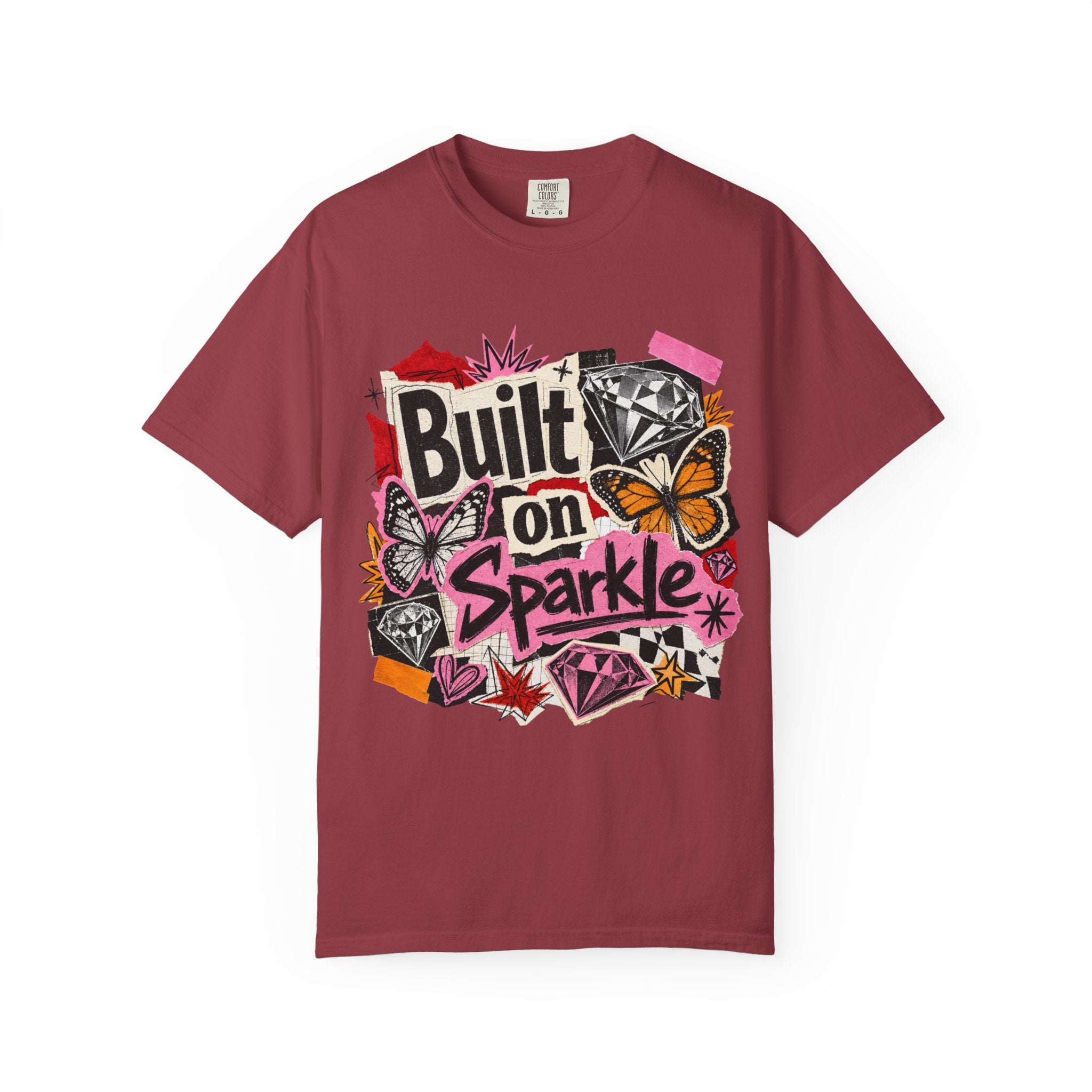 Built on Sparkle Tee - Comfort Colors