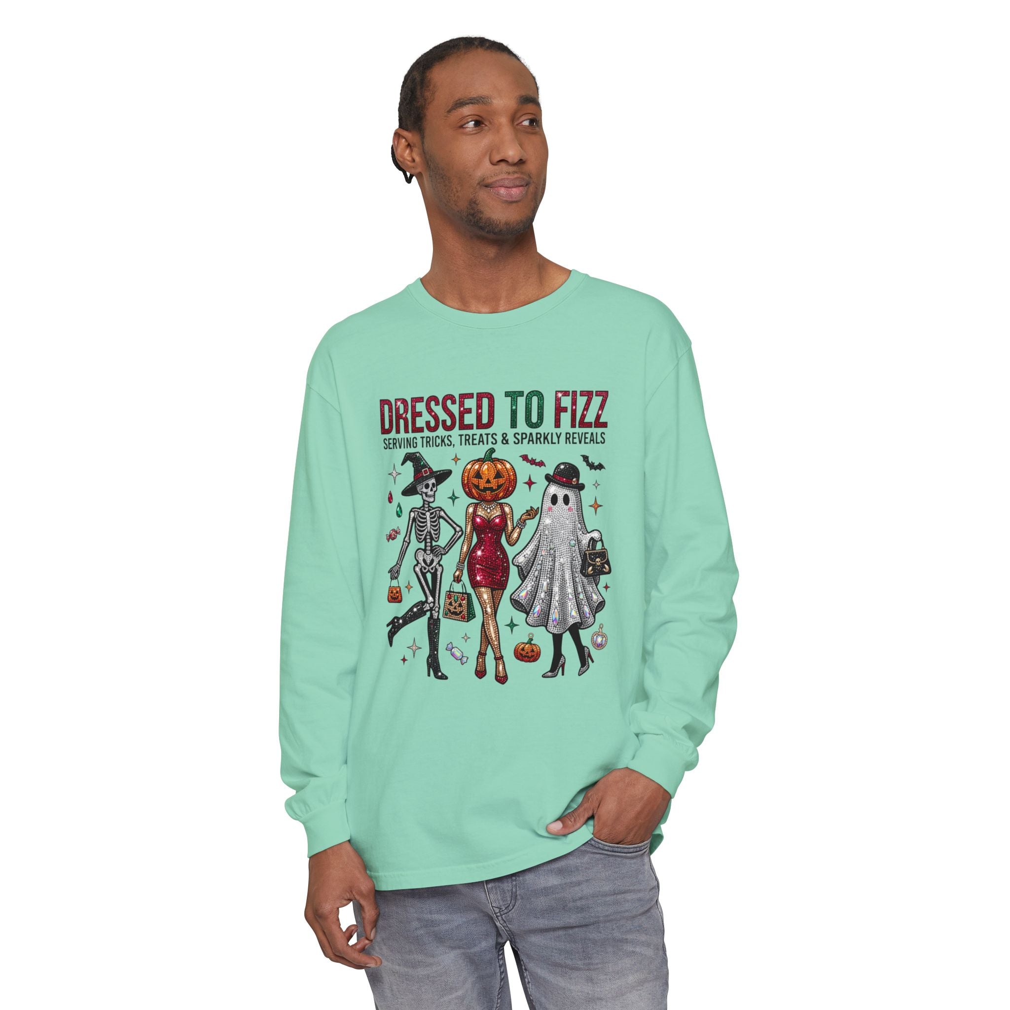 Dressed To Fizz Long Sleeve - Comfort Colors